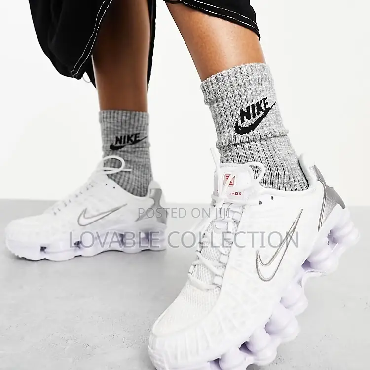 Nike Shox Tl "White Metallic Silver.