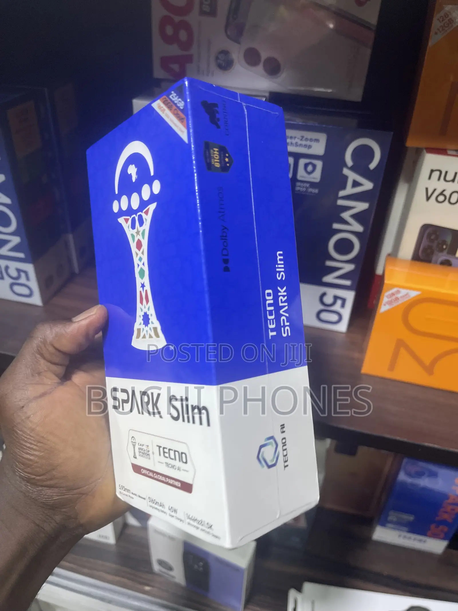 New Tecno Spark Slim 256 GB Black