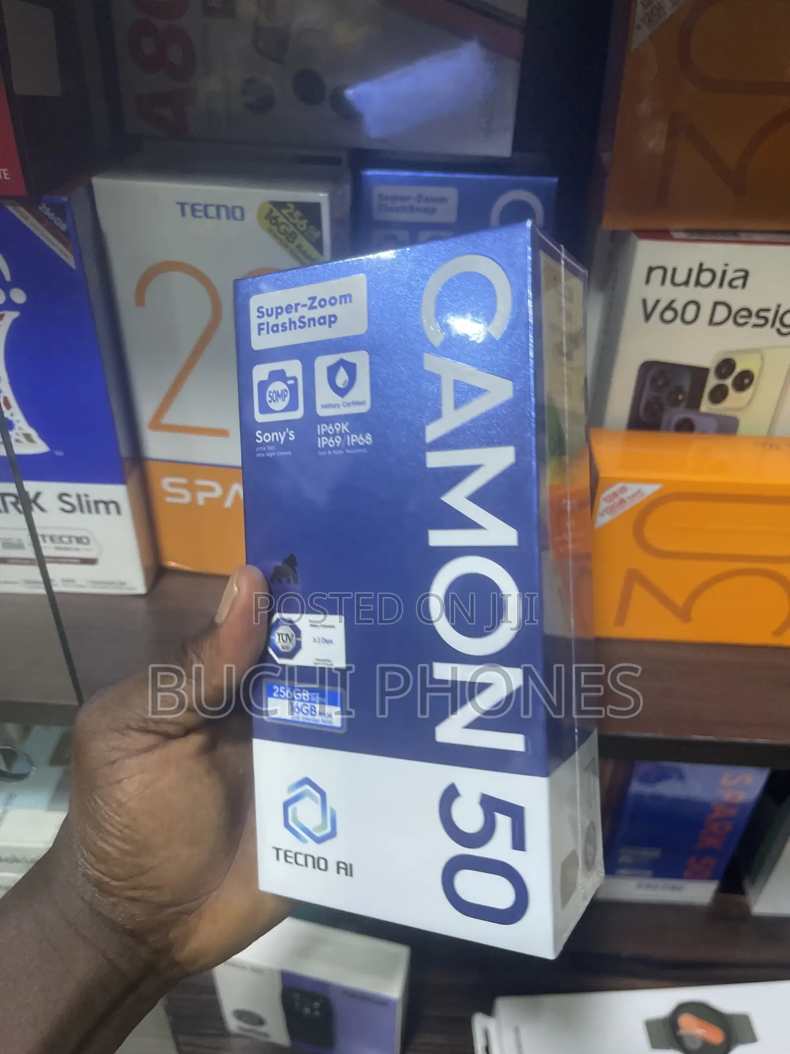 New Tecno Camon 50 256 GB