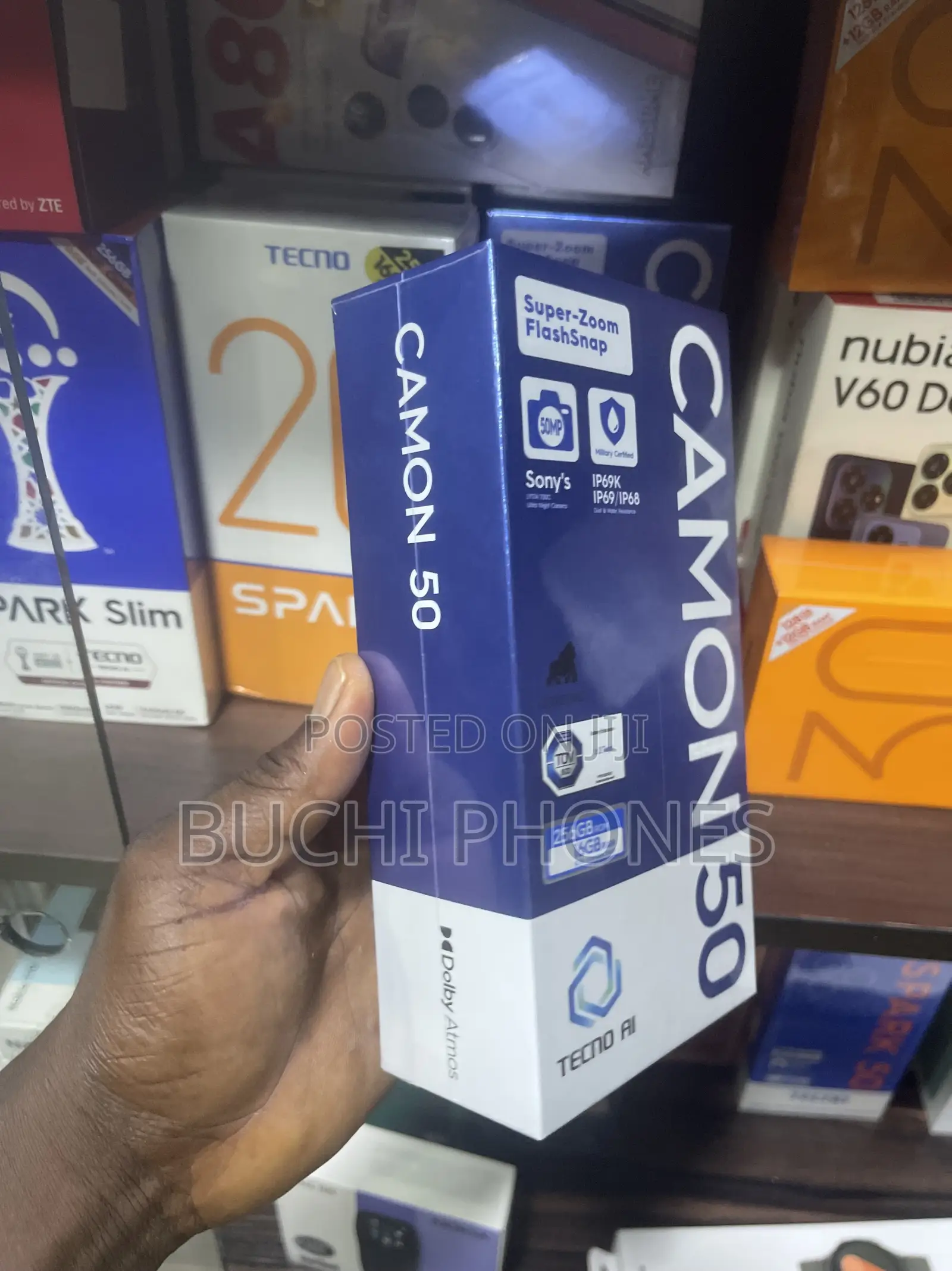New Tecno Camon 50 256 GB