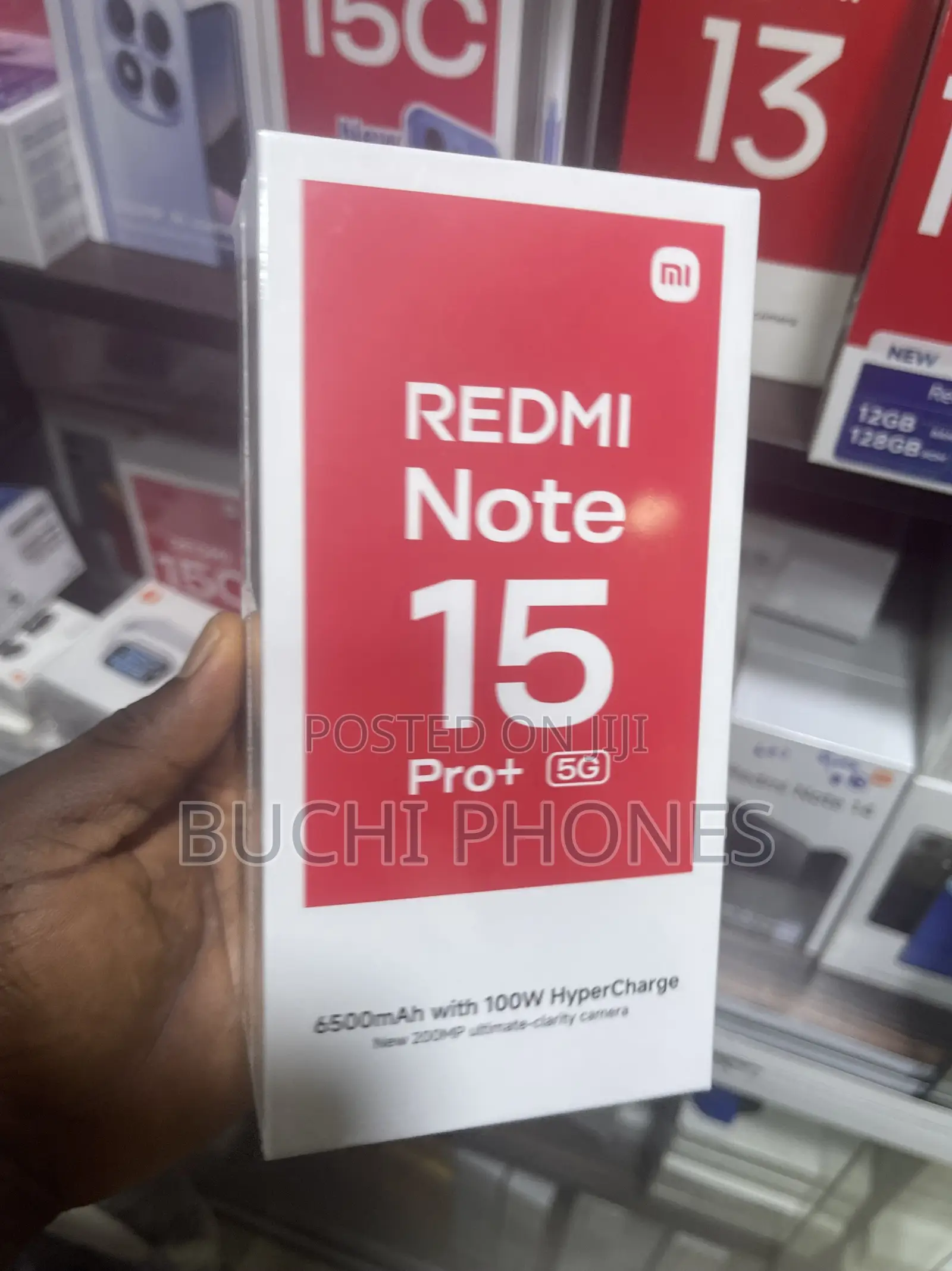 New Xiaomi Redmi Note 15 Pro+ 256 GB Black