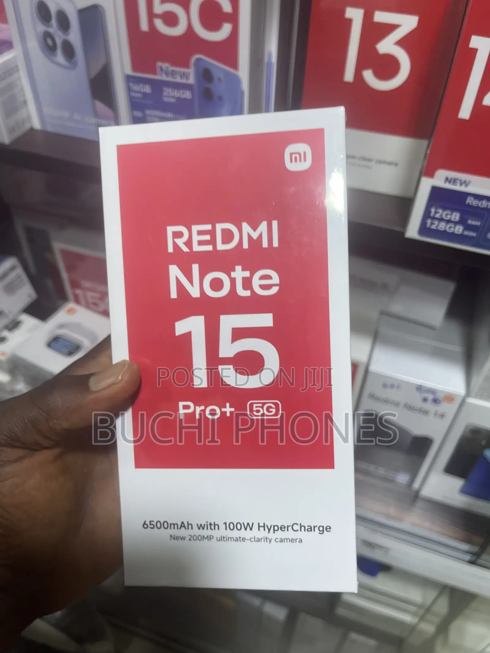 New Xiaomi Redmi Note 15 Pro+ 256 GB Black
