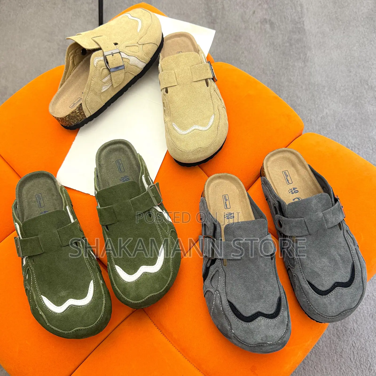 Original Qeezaza Mules High Quality