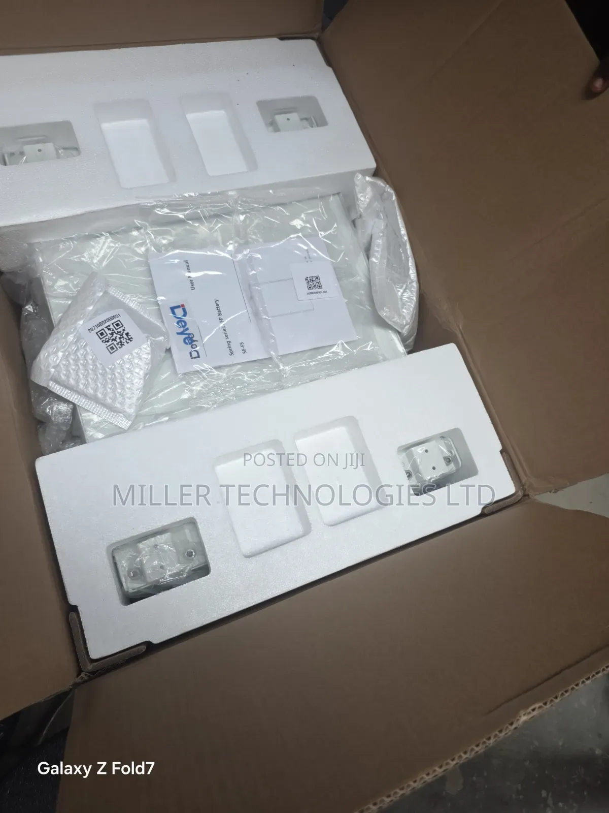 Deye 100ah Lithium Battery 5kwh Nominal Voltage 51.2vdc