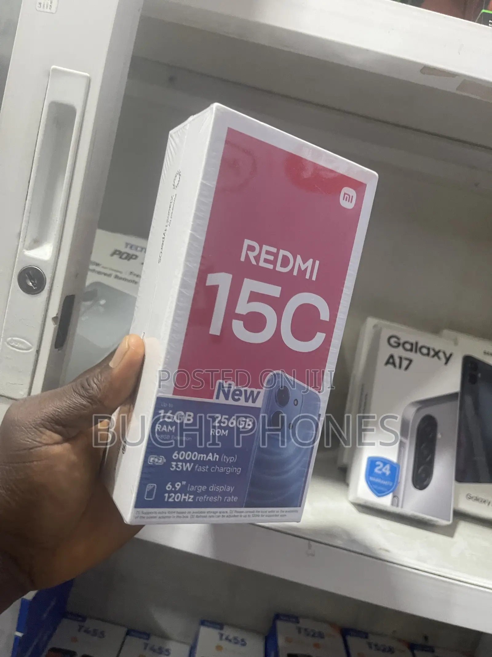 New Xiaomi Redmi 15C 4G 256 GB Black