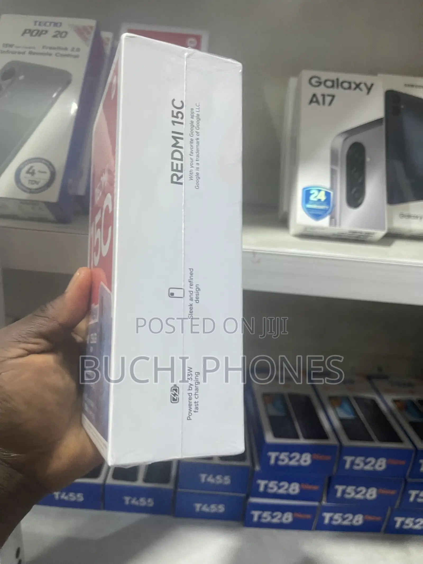 New Xiaomi Redmi 15C 4G 256 GB Black
