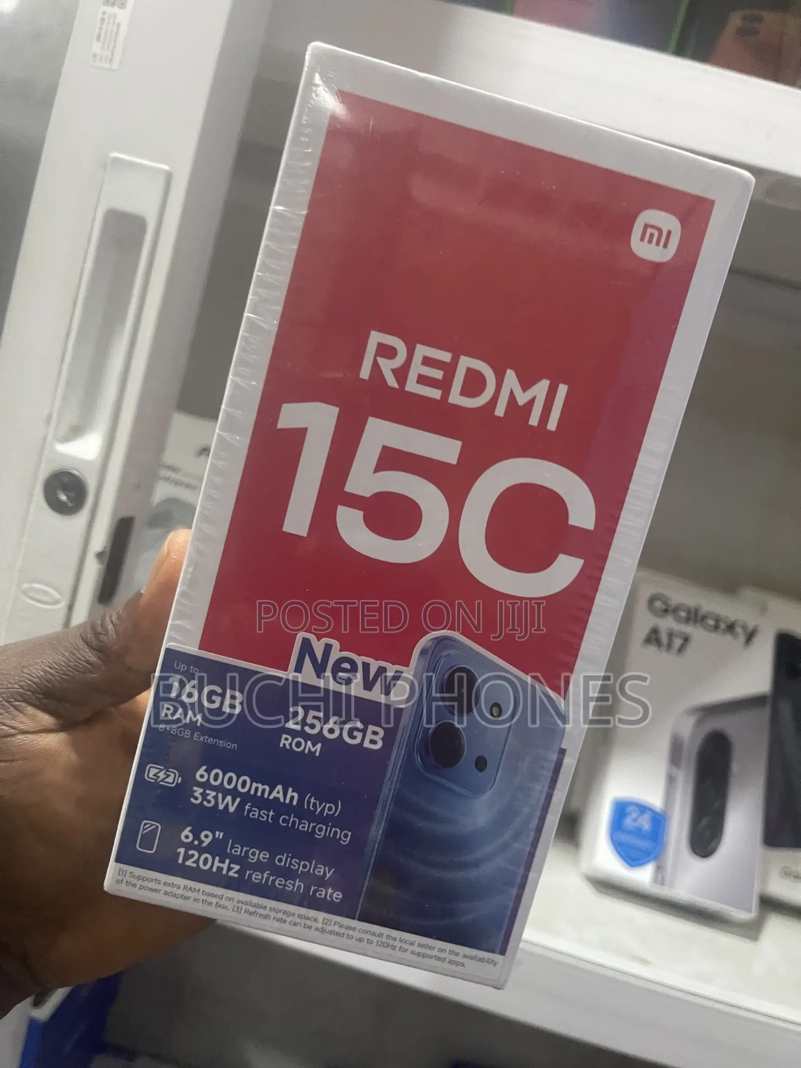 New Xiaomi Redmi 15C 4G 256 GB Black