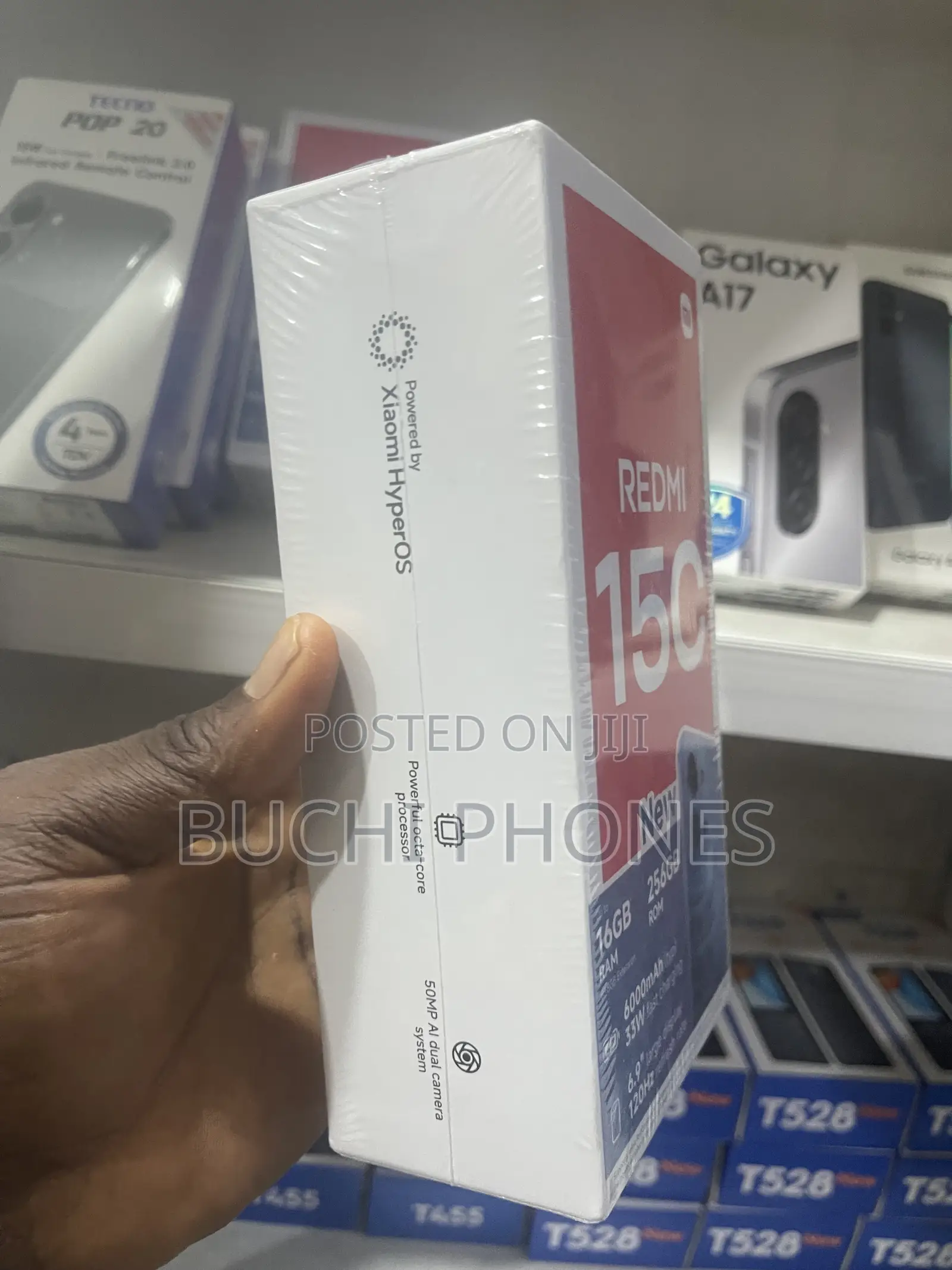 New Xiaomi Redmi 15C 4G 256 GB Black