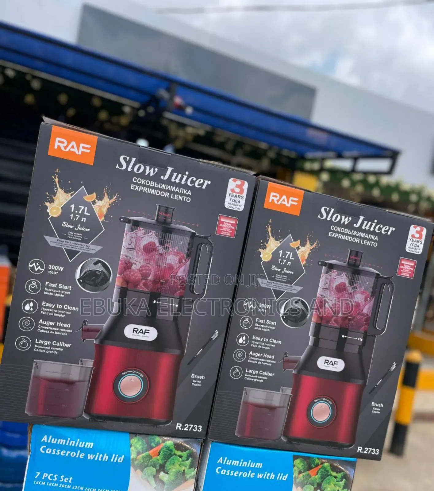 1.7l Original Very Big Raf Slow Juicer (R.2733) Is Available Now