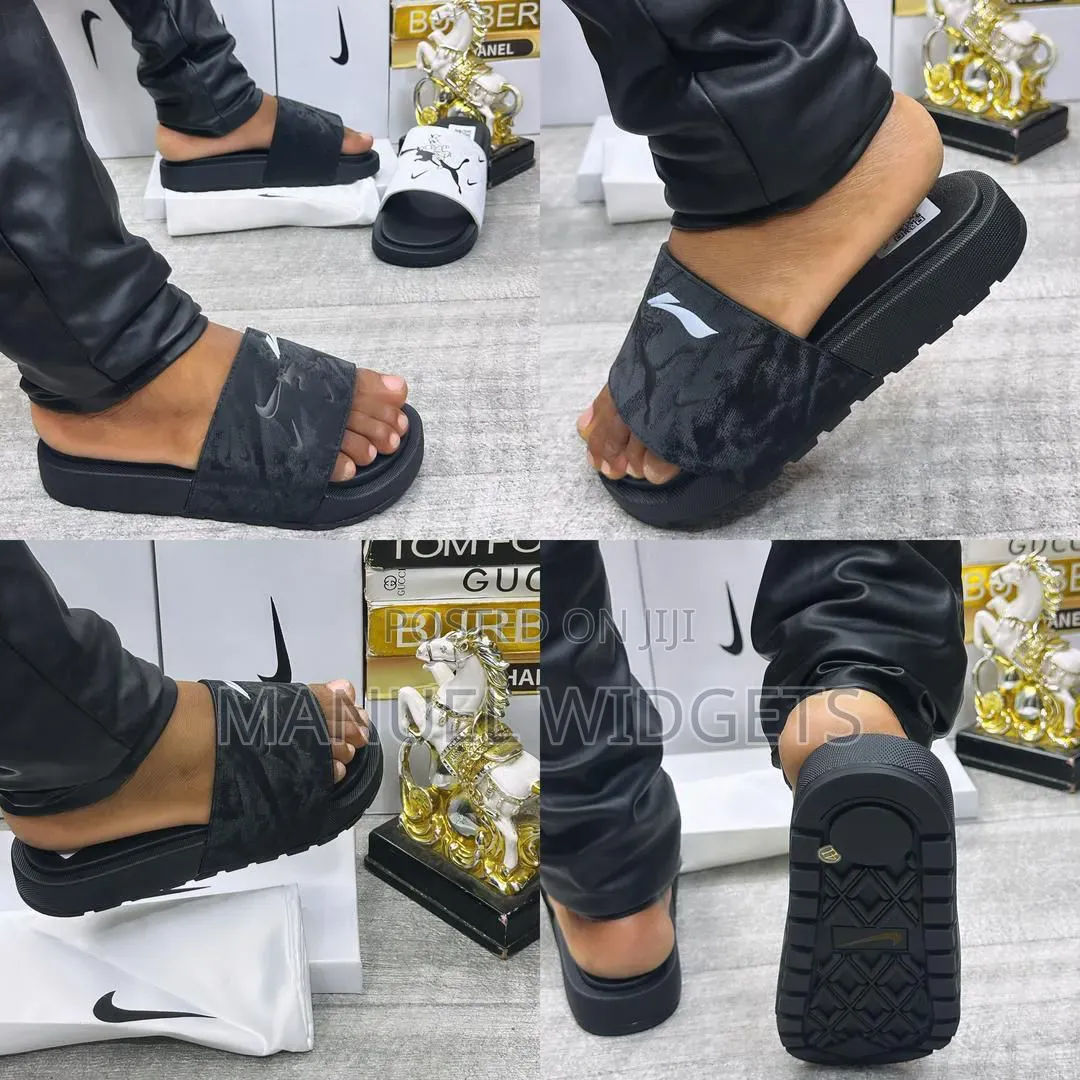 Nike Carton Luxury Slides – Premium Quality