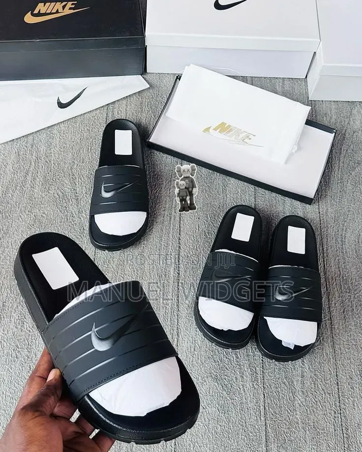 Nike Carton Luxury Slides – Premium Quality