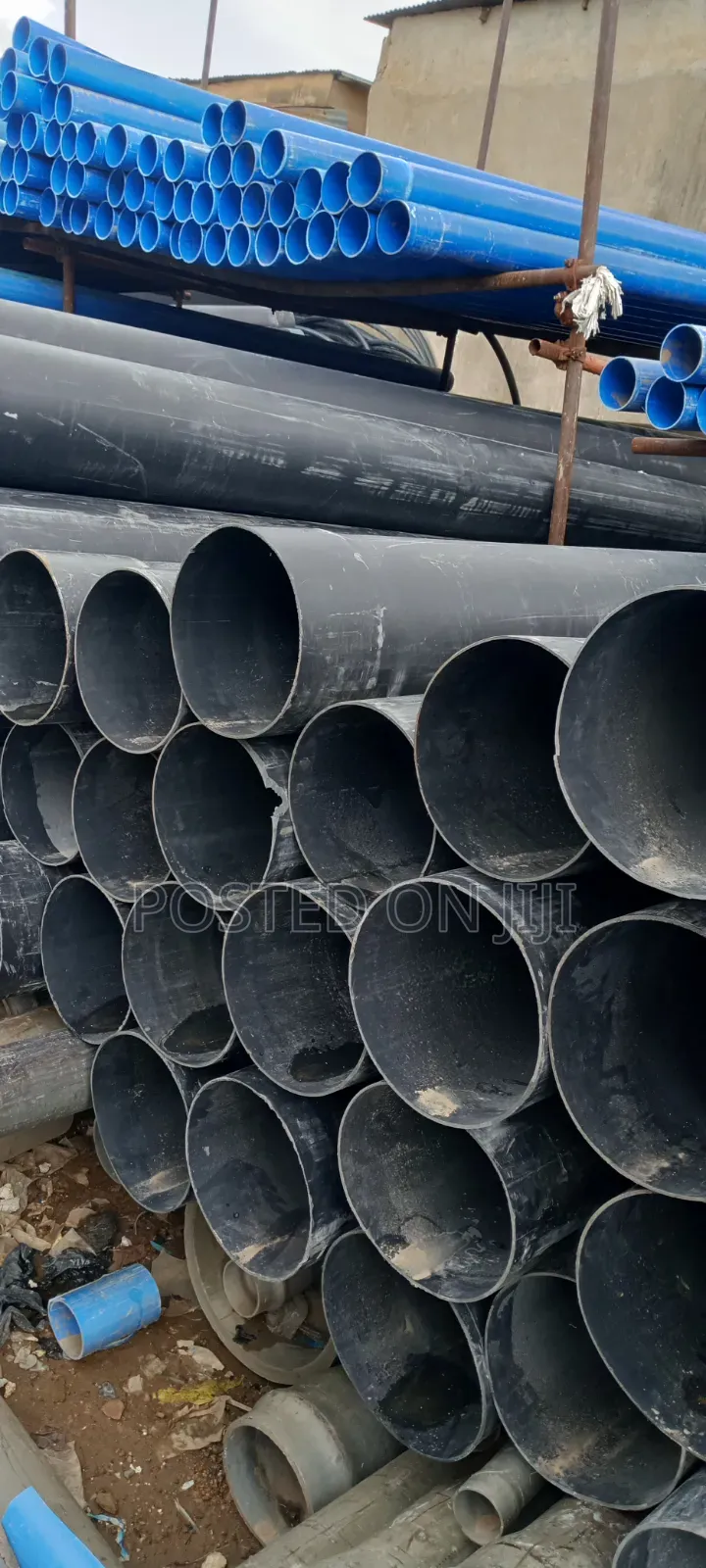 12" U-PVC Black Pipe or Abs Black Pipe