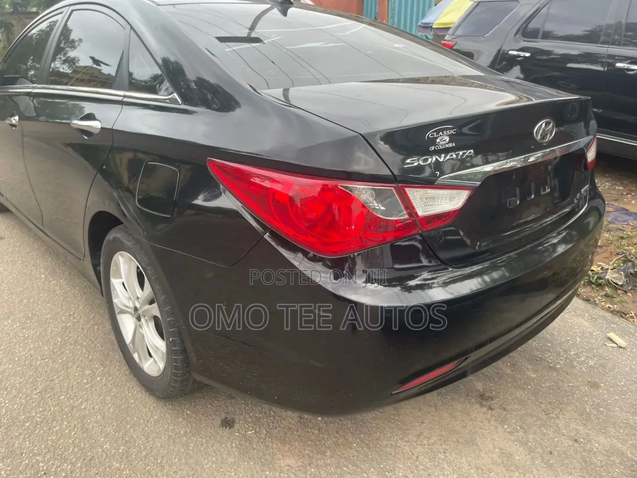 Hyundai Sonata Limited 2.0T Sedan (2.0L 4cyl 6A) 2012 Black