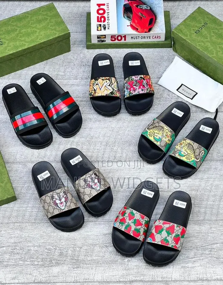Gucci Carton Luxury Slides – Premium Quality