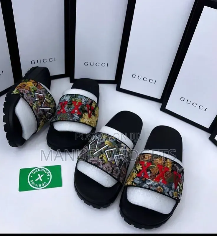 Gucci Carton Luxury Slides – Premium Quality