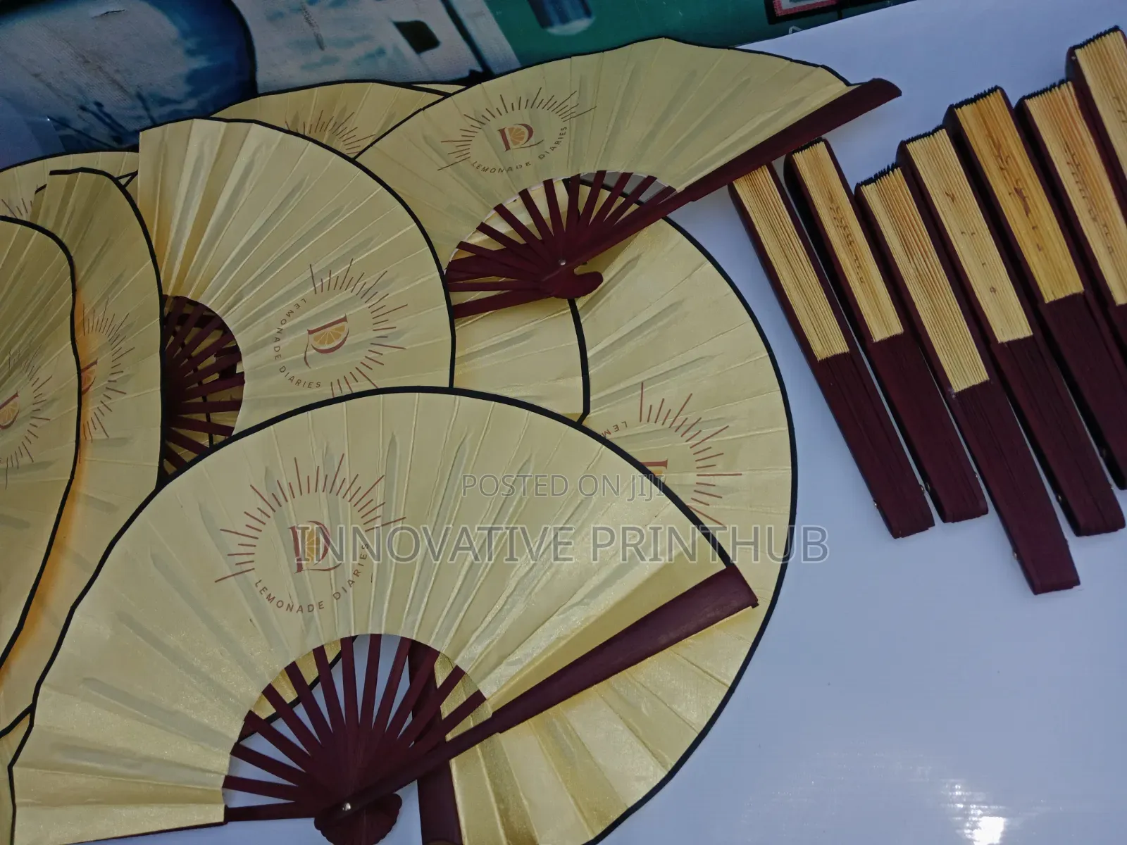 Foldable Handfan / Chinese Wooden Handfan Printing