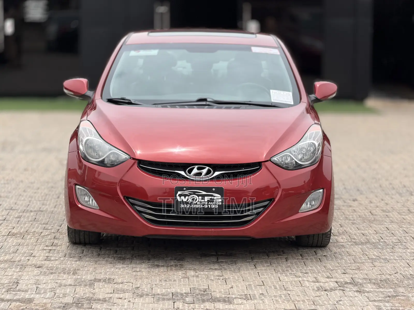 Hyundai Elantra Limited 2012 Burgundy