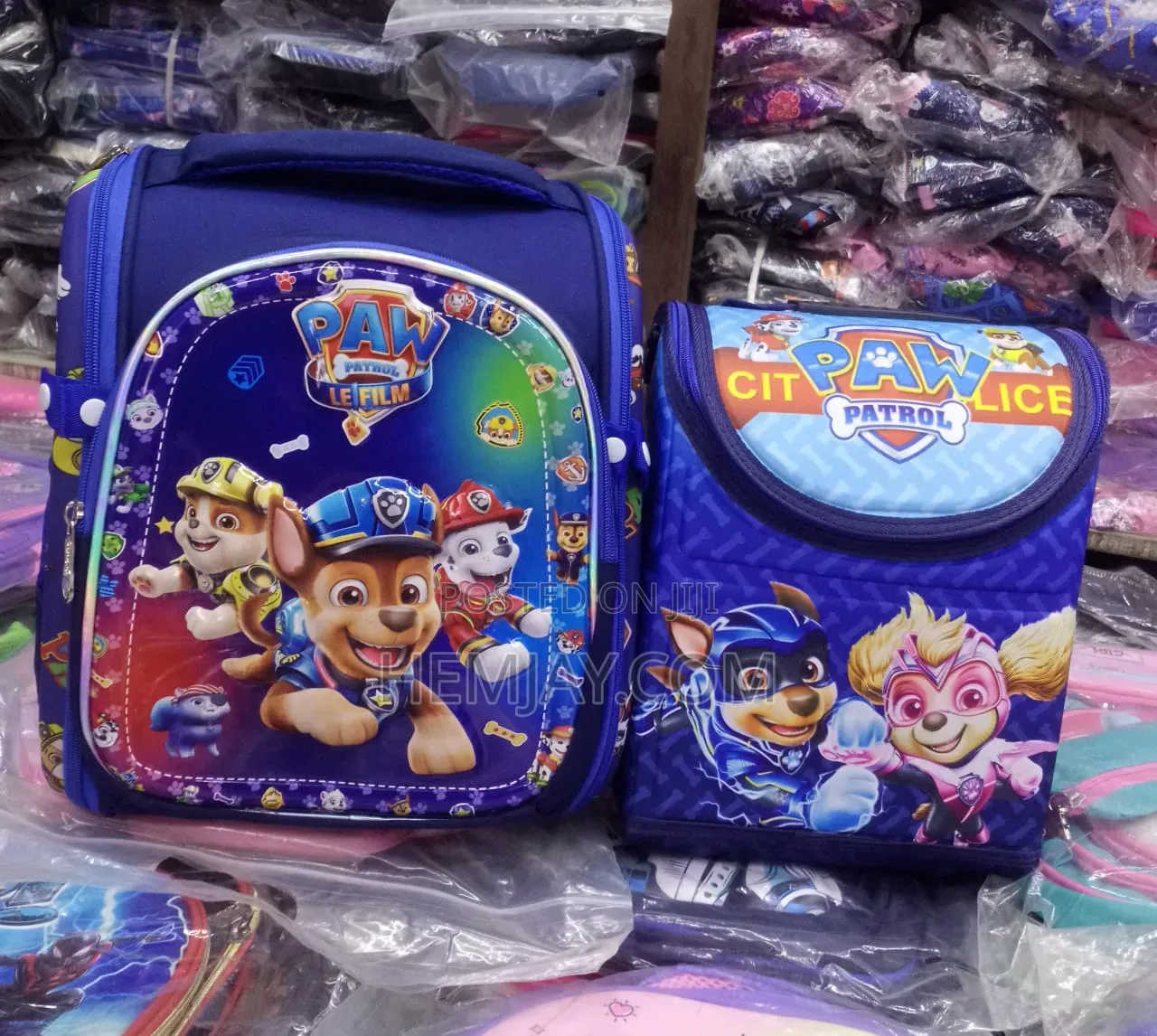 2in1 School Bag and Launch Bags. (Free Water Bottle)