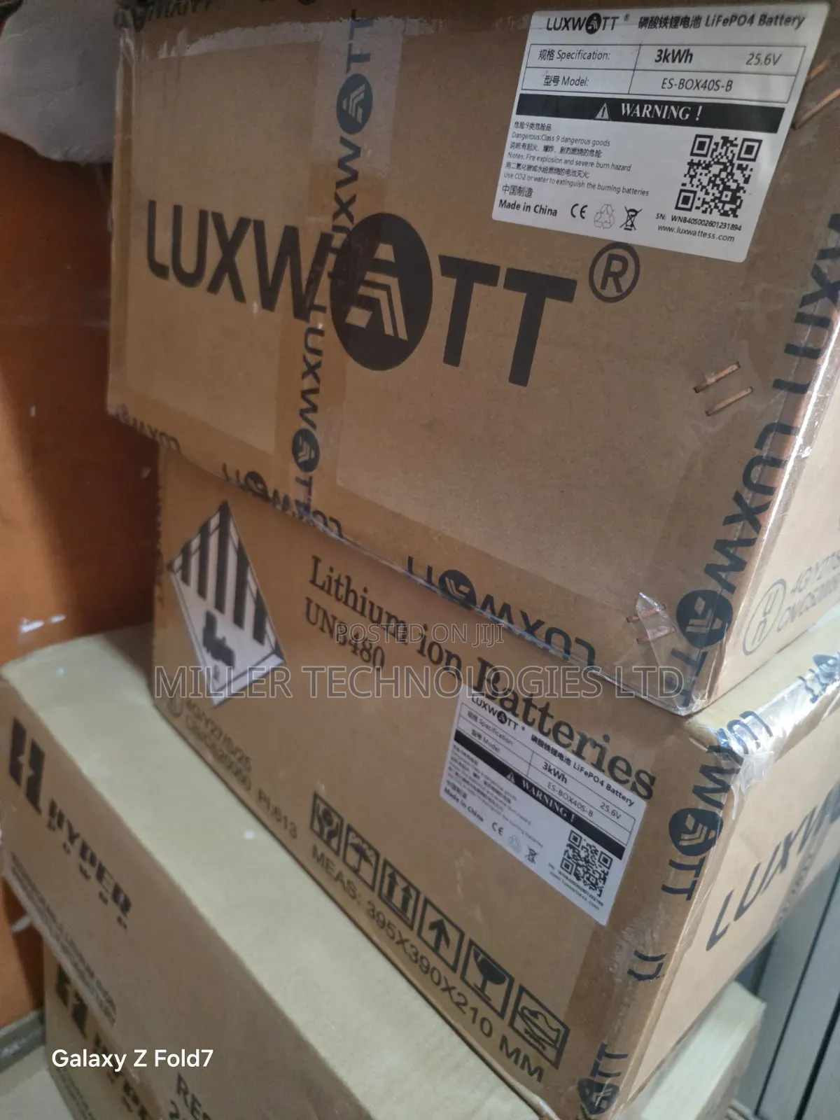 Luxwatt Lithium Battery 3kwh 24v