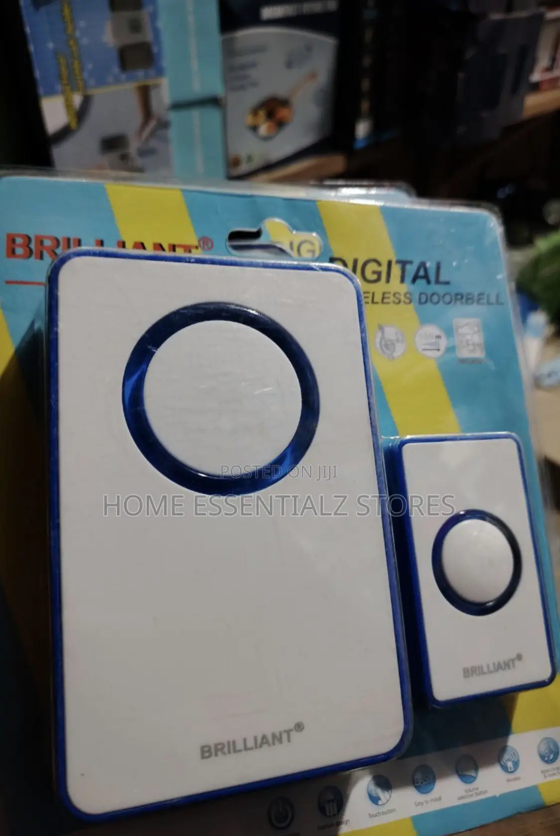 Wireless Digital Doorbell With 36 Tunes