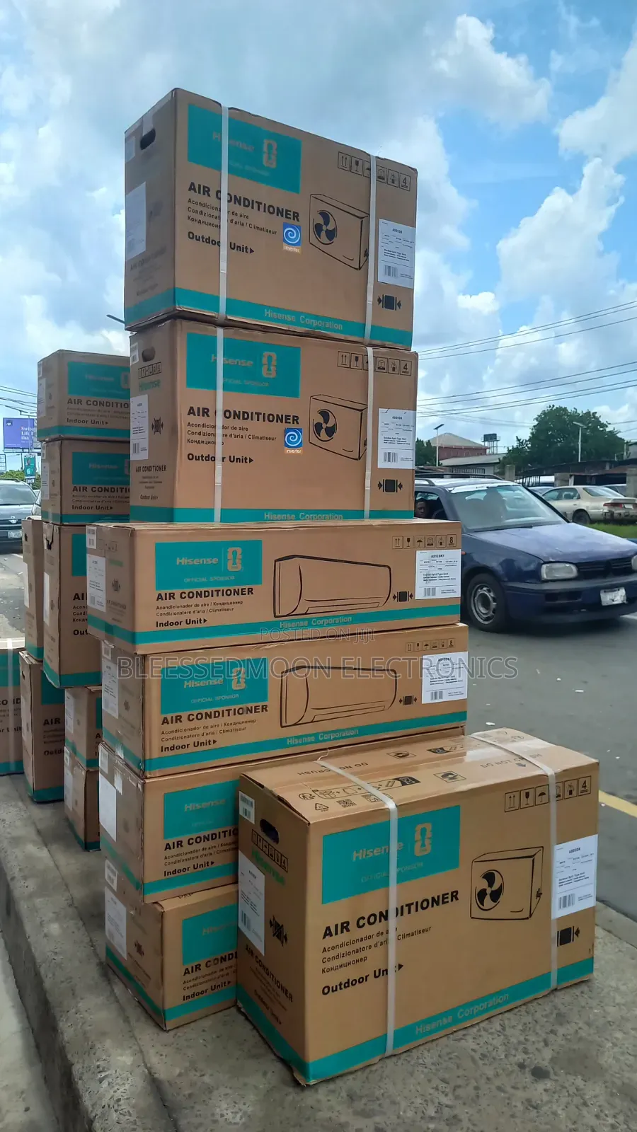 Hisense Split Unit Inverter Ac 2hp With Installation Kits and Wire