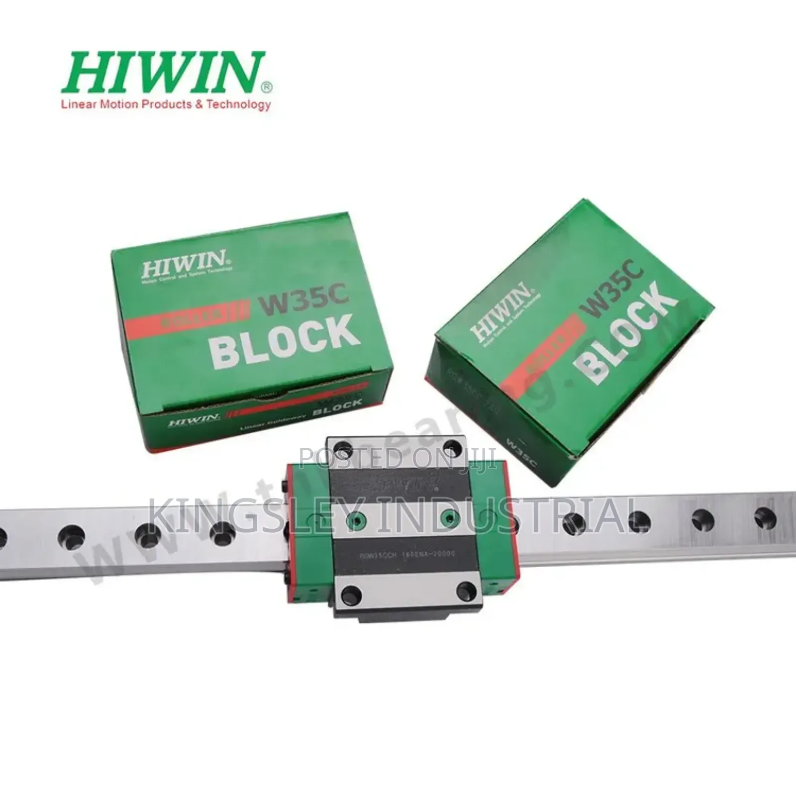 Rgw35cch Hiwin Linear Guide Block Bearing Heavy Duty 35mm Rail