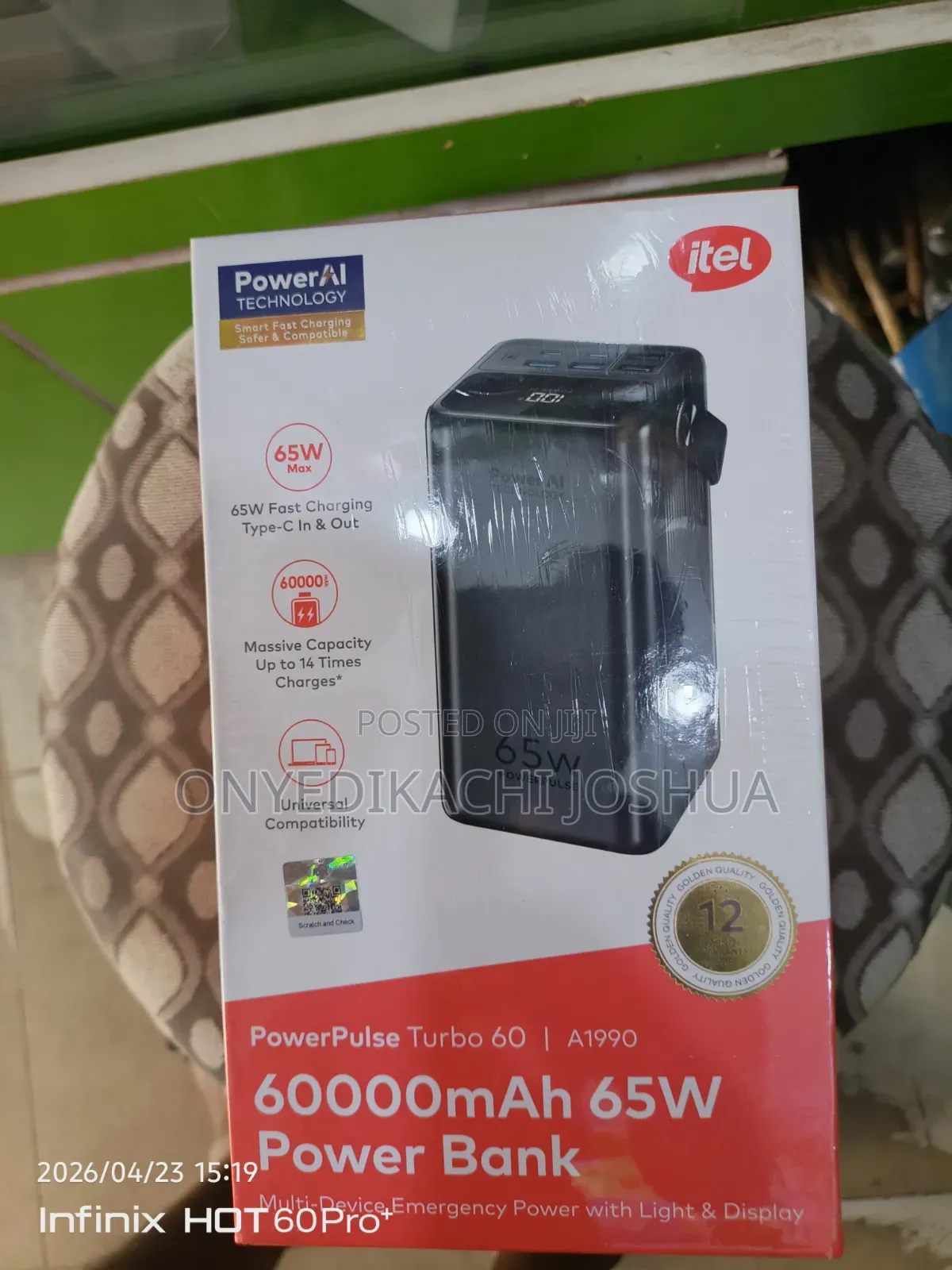 Itel Power Bank