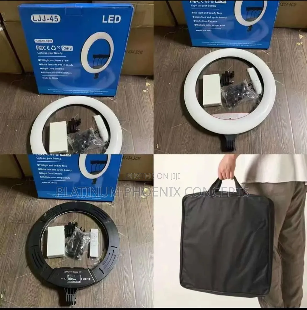 18inches Ring Light With 210cm Tripod Stand