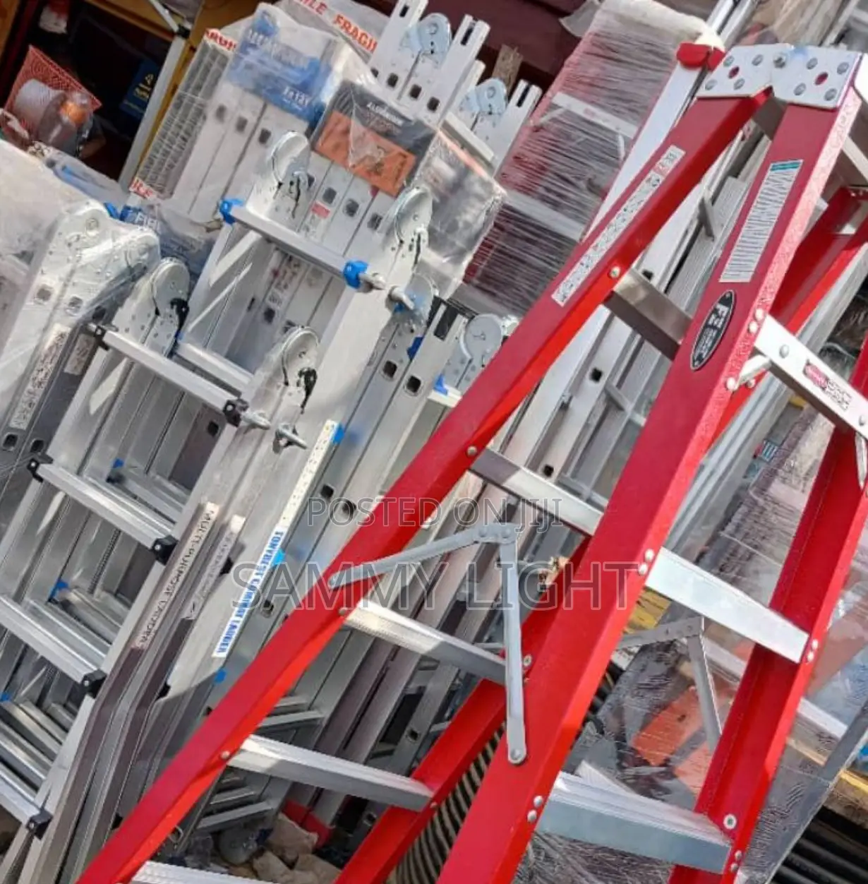 Fiber Ladder and Aluminum Ladder All Sizes Is Available