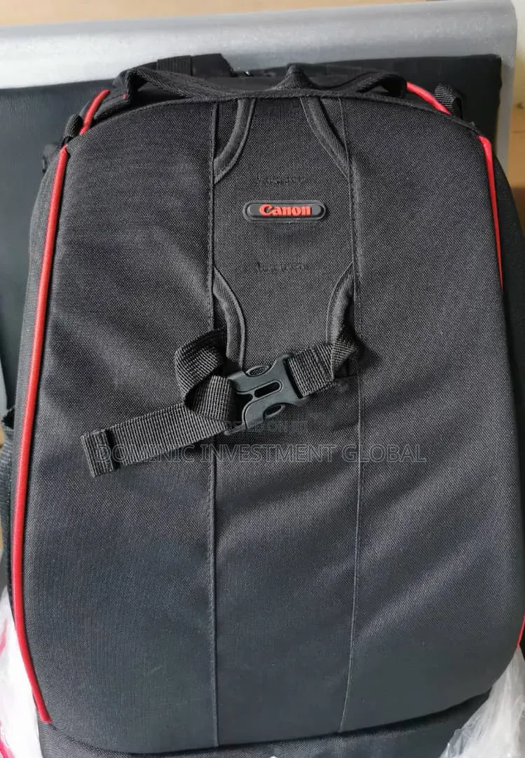 Black Canon DSLR Backpack