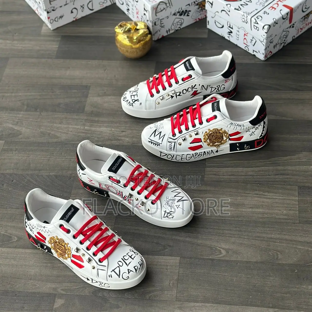 Original Dolce Gabbana Royalty Luxury Sneakers