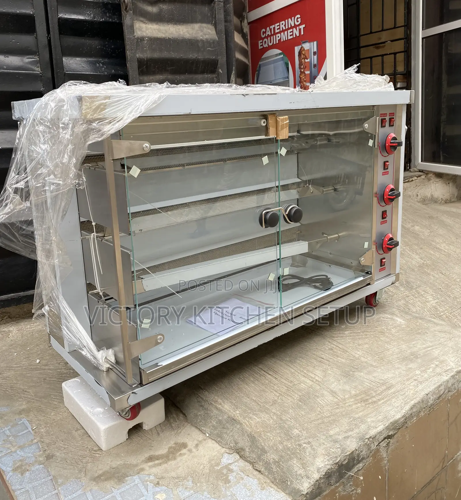 Rotating Chicken Rotisserie