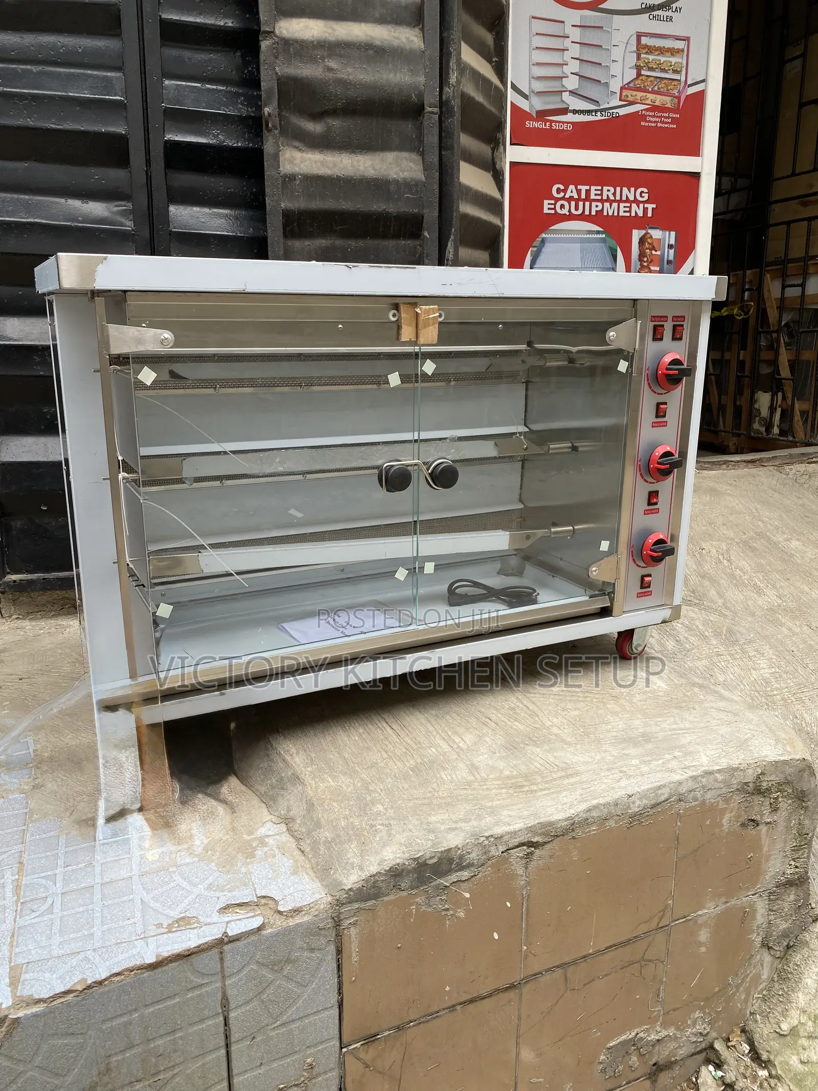 Rotating Chicken Rotisserie