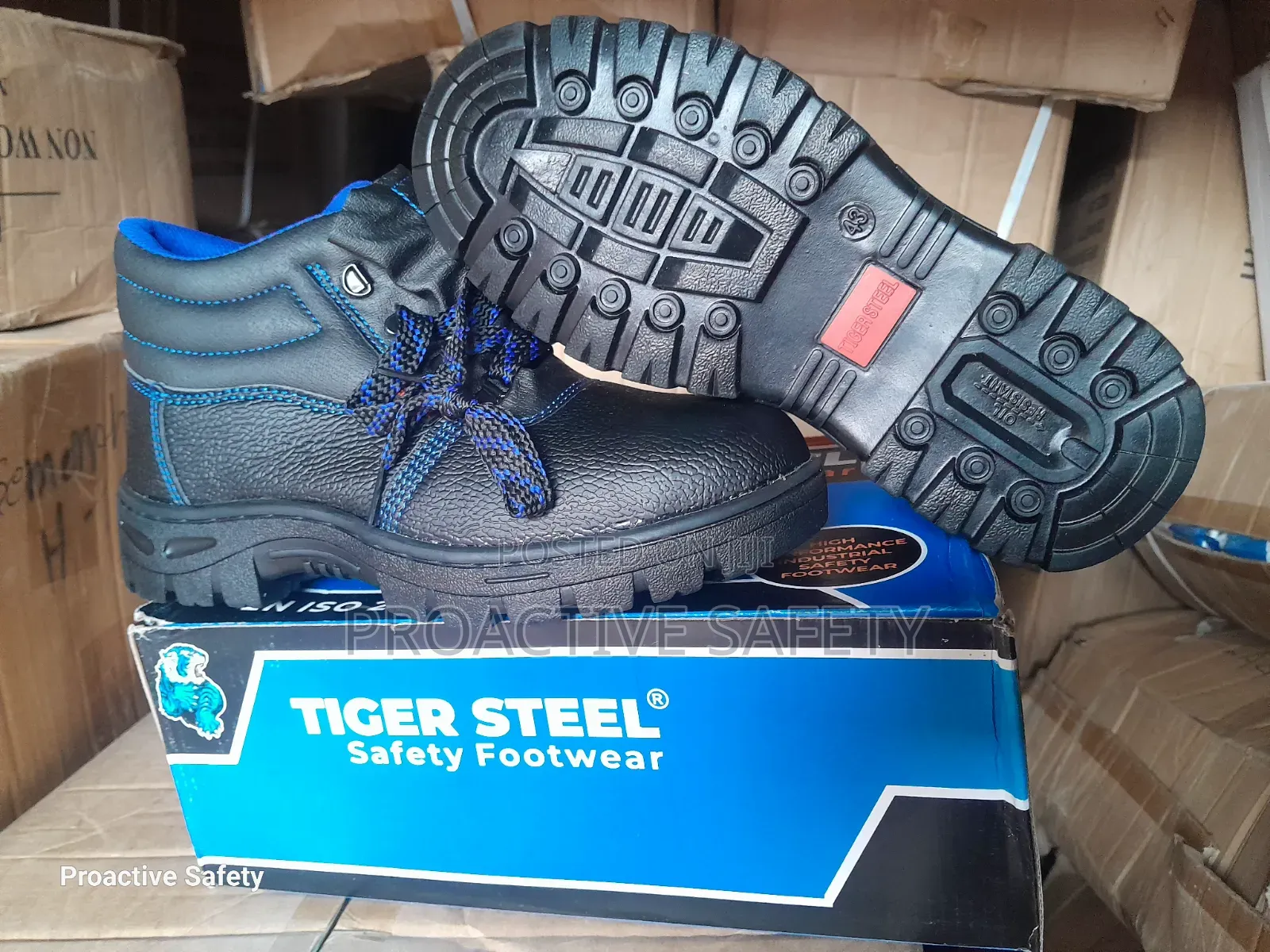 Tiger Steel Safety Foot Wear