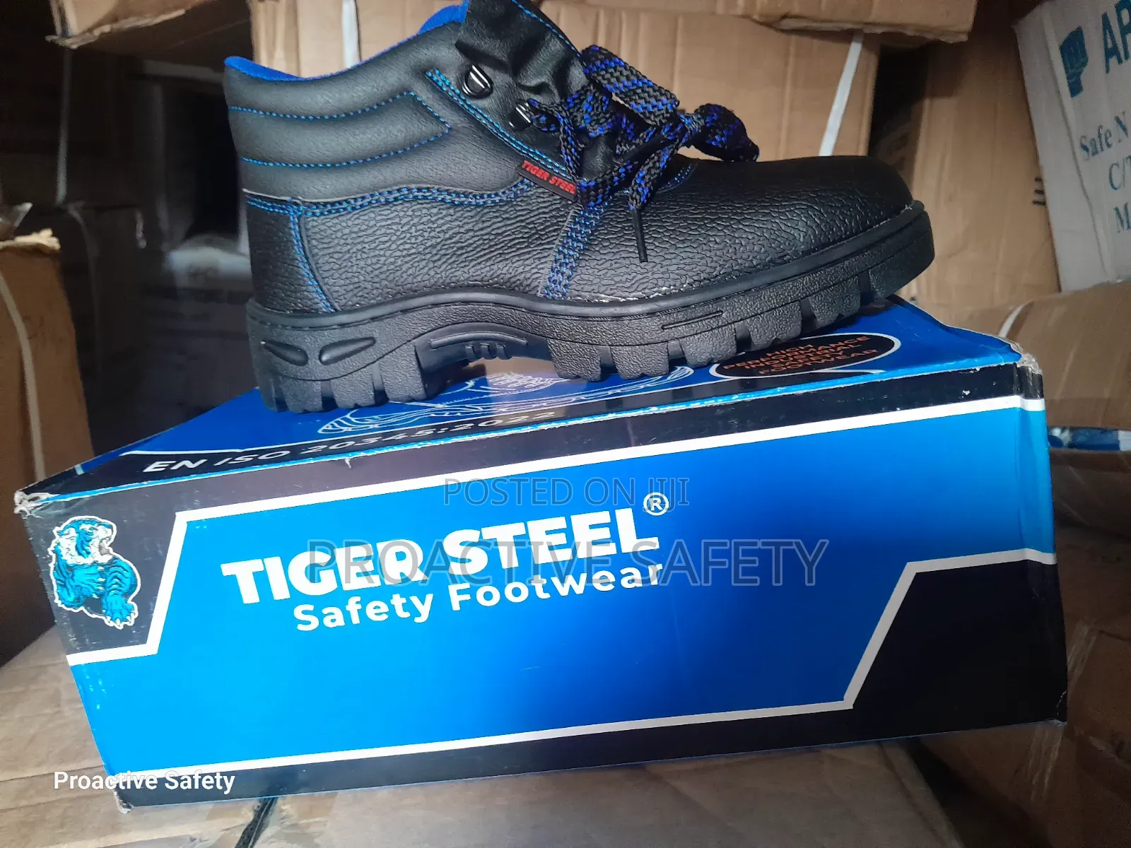 Tiger Steel Safety Foot Wear