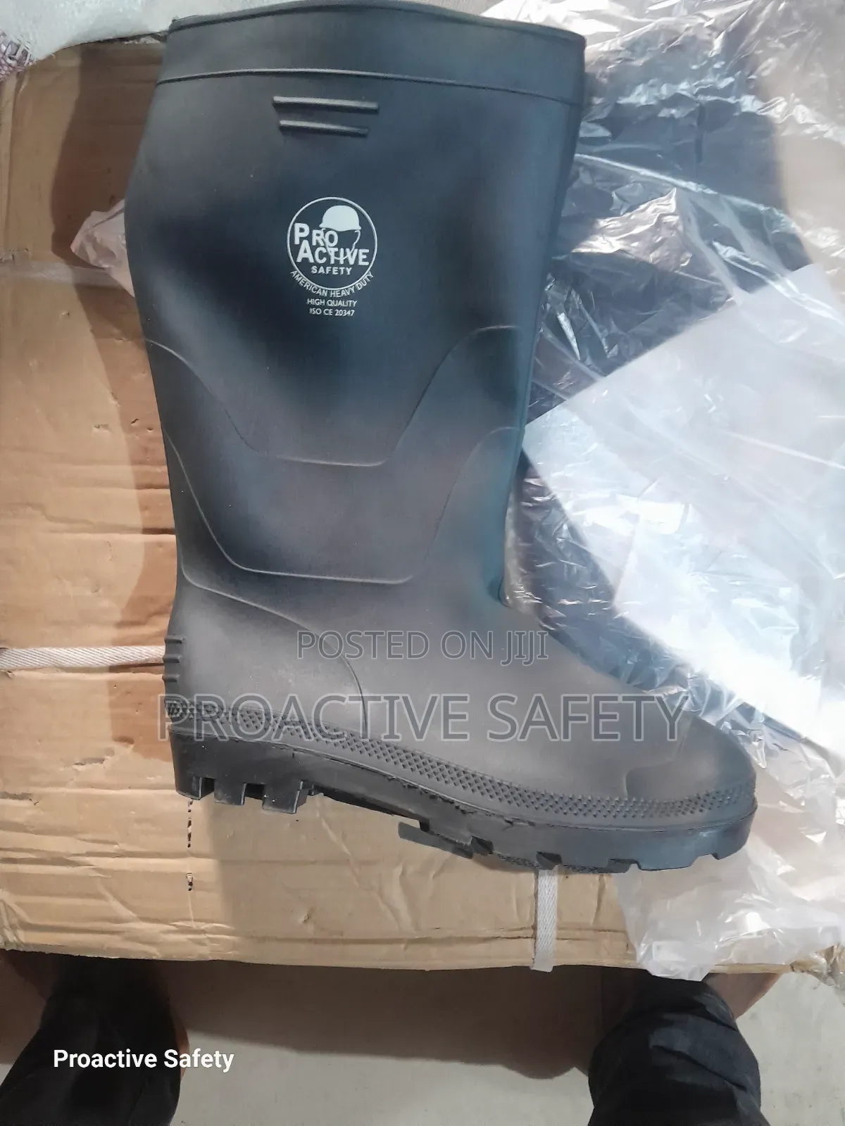 Black Rain Boot