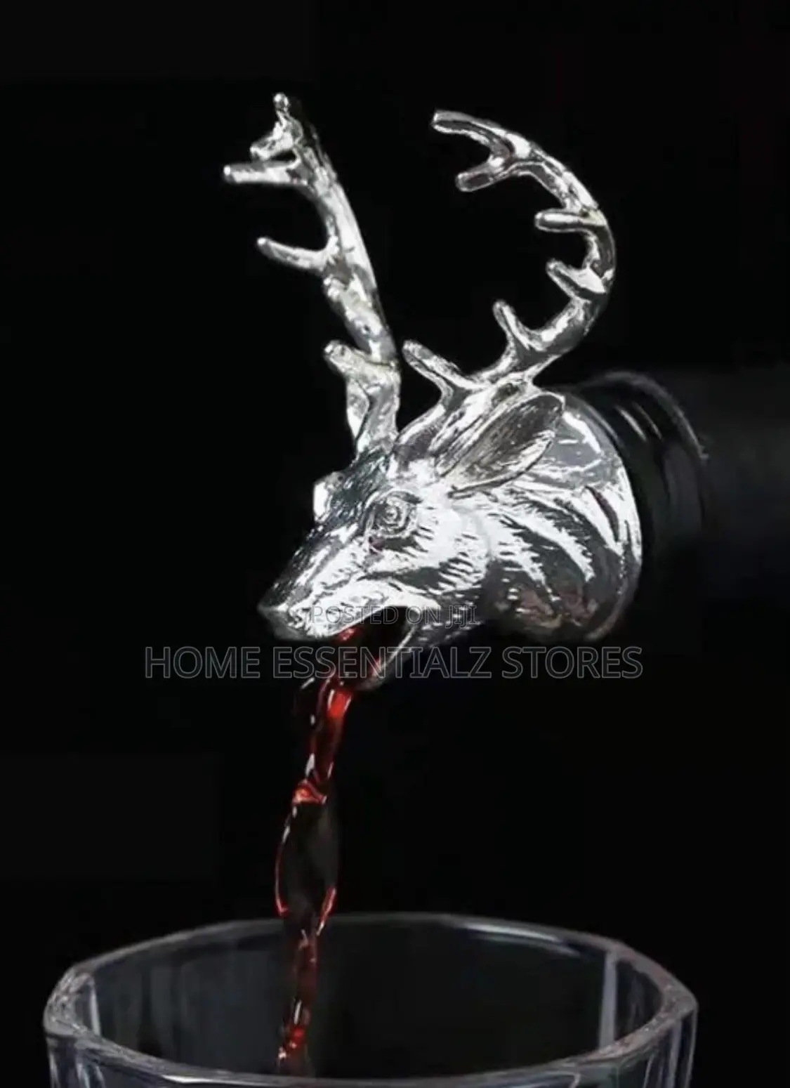 Deer Head Wine Pourer Stopper - Wine Speed Pourer