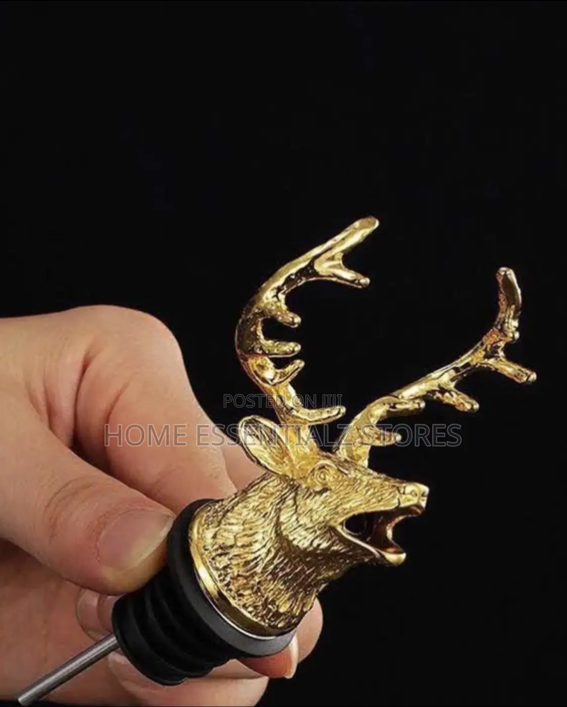 Deer Head Wine Pourer Stopper - Wine Speed Pourer