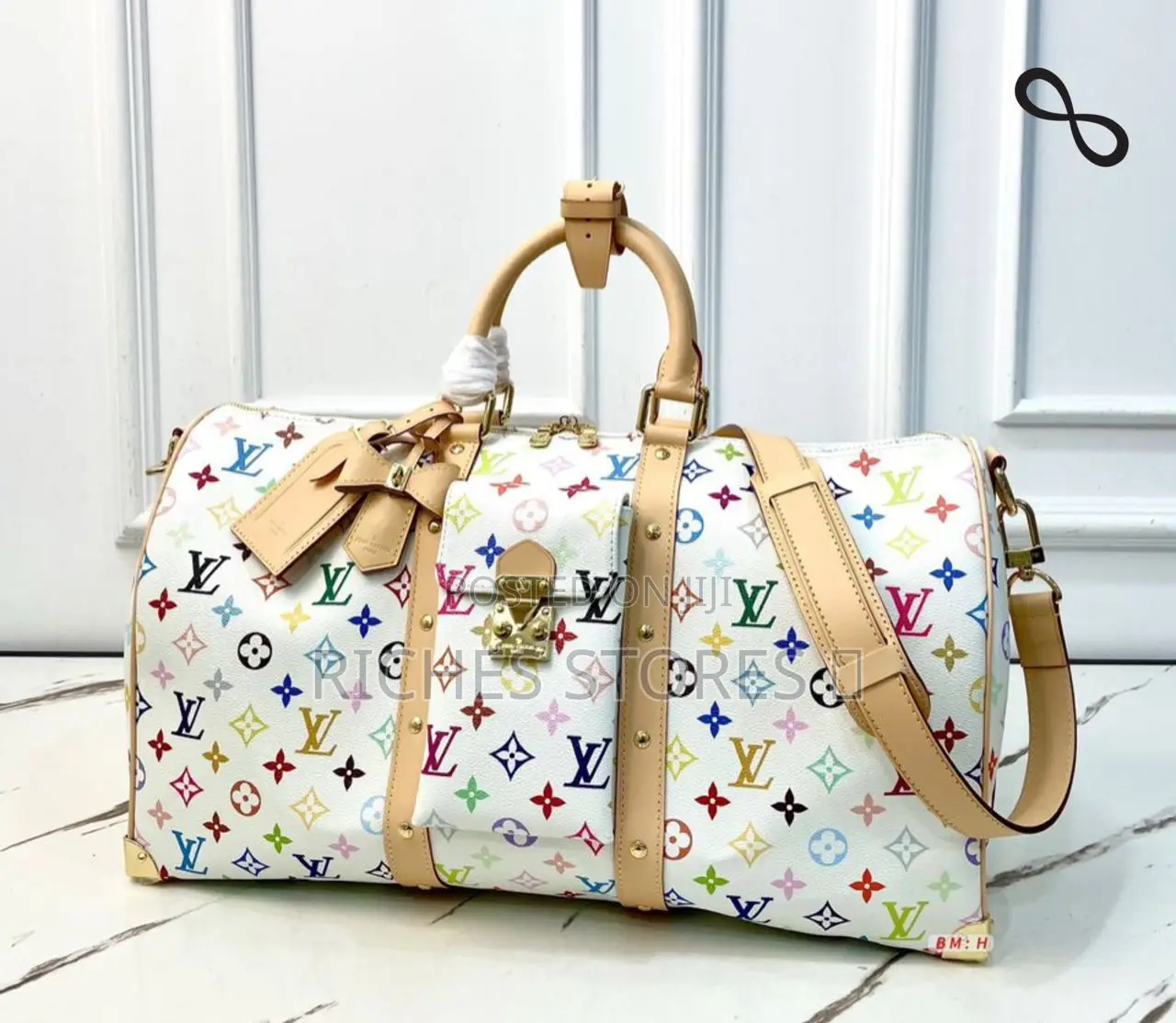 Louis Vuitton X Muraksmi Keep-All Duffle Bag