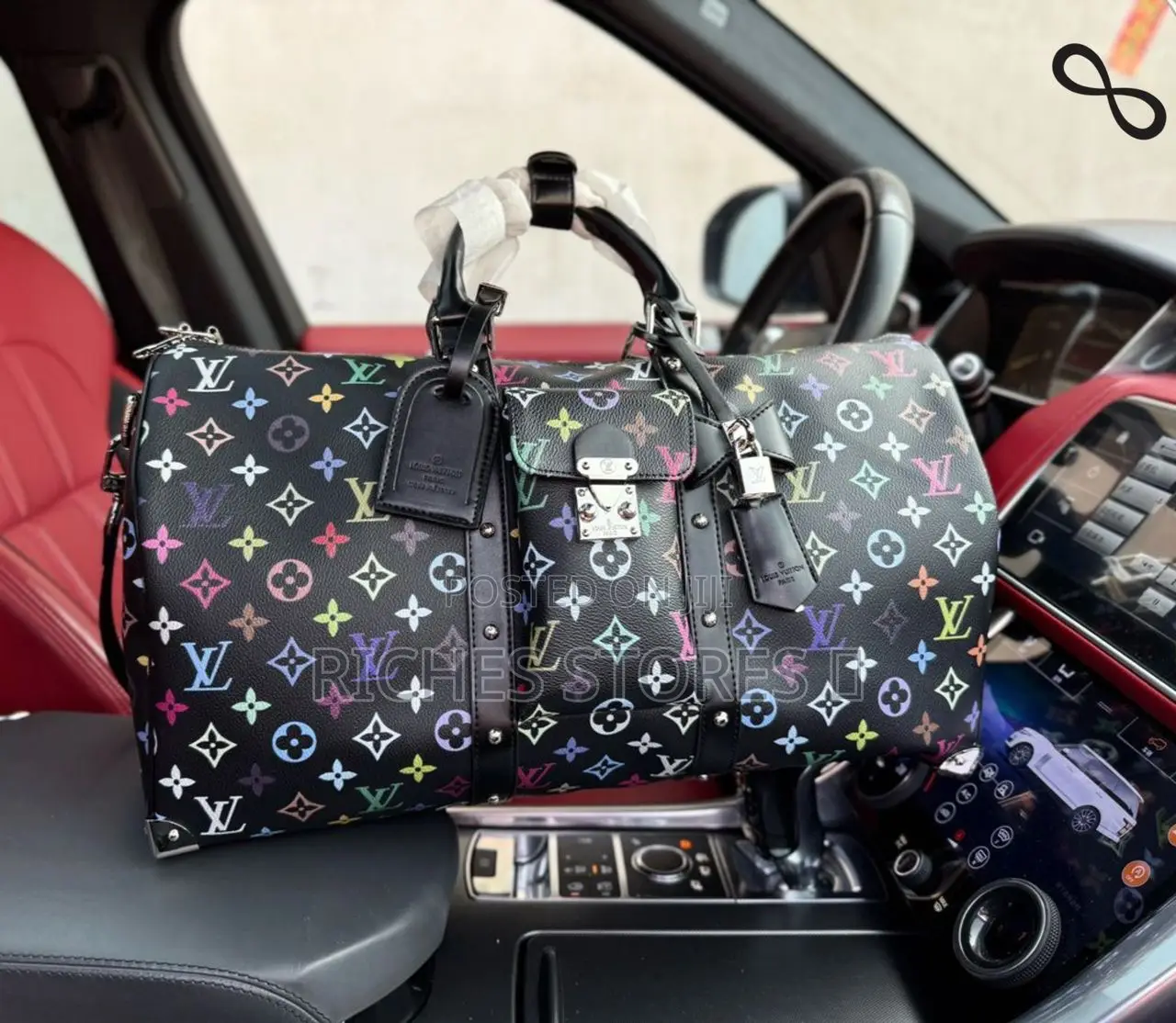 Louis Vuitton X Muraksmi Keep-All Duffle Bag