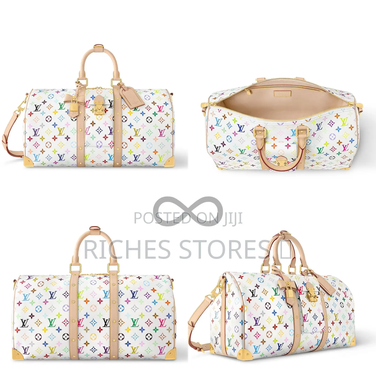 Louis Vuitton X Muraksmi Keep-All Duffle Bag