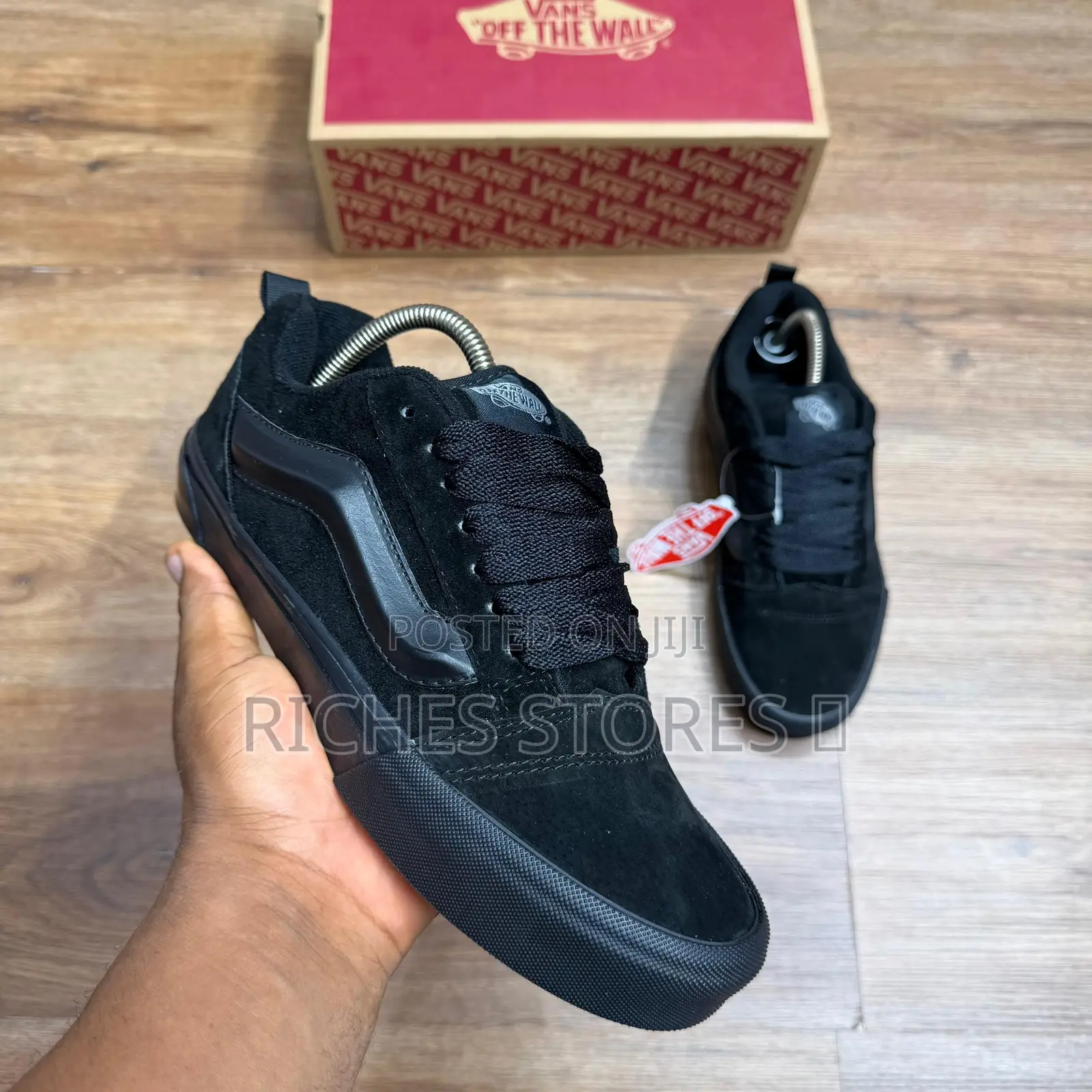 Vans Knu Skool Triple Black Sneakers
Now Available in Store