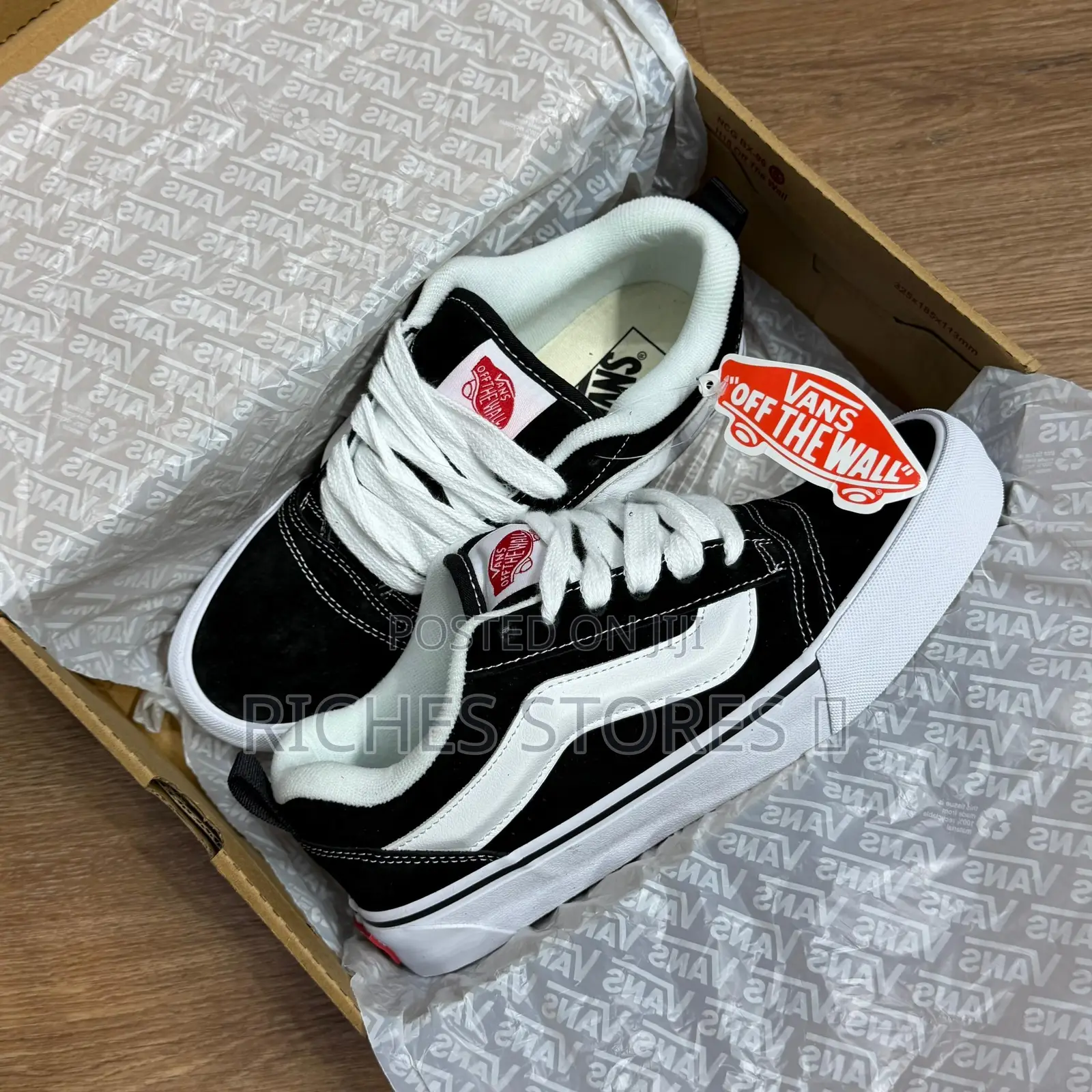 Vans Knu Skool Black White Sneakers
Now Available in Store