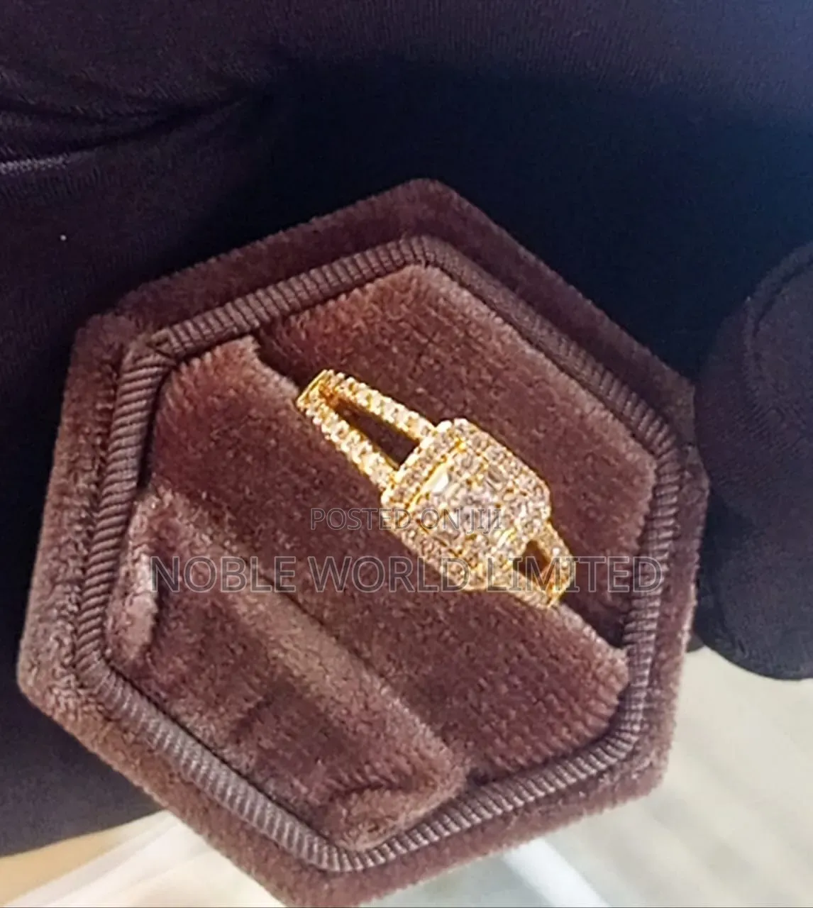 Gold Colour Proposal /Engagement Rings