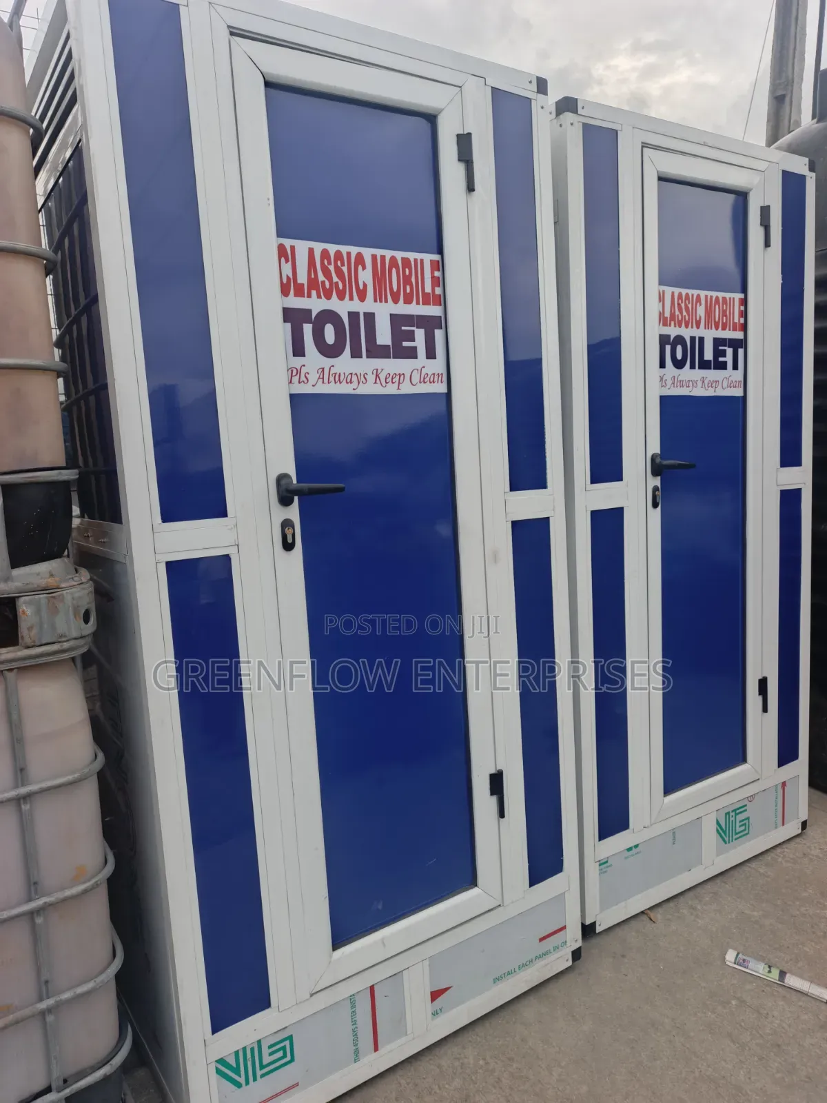 Mobile Toilet (Strong Aluminum)