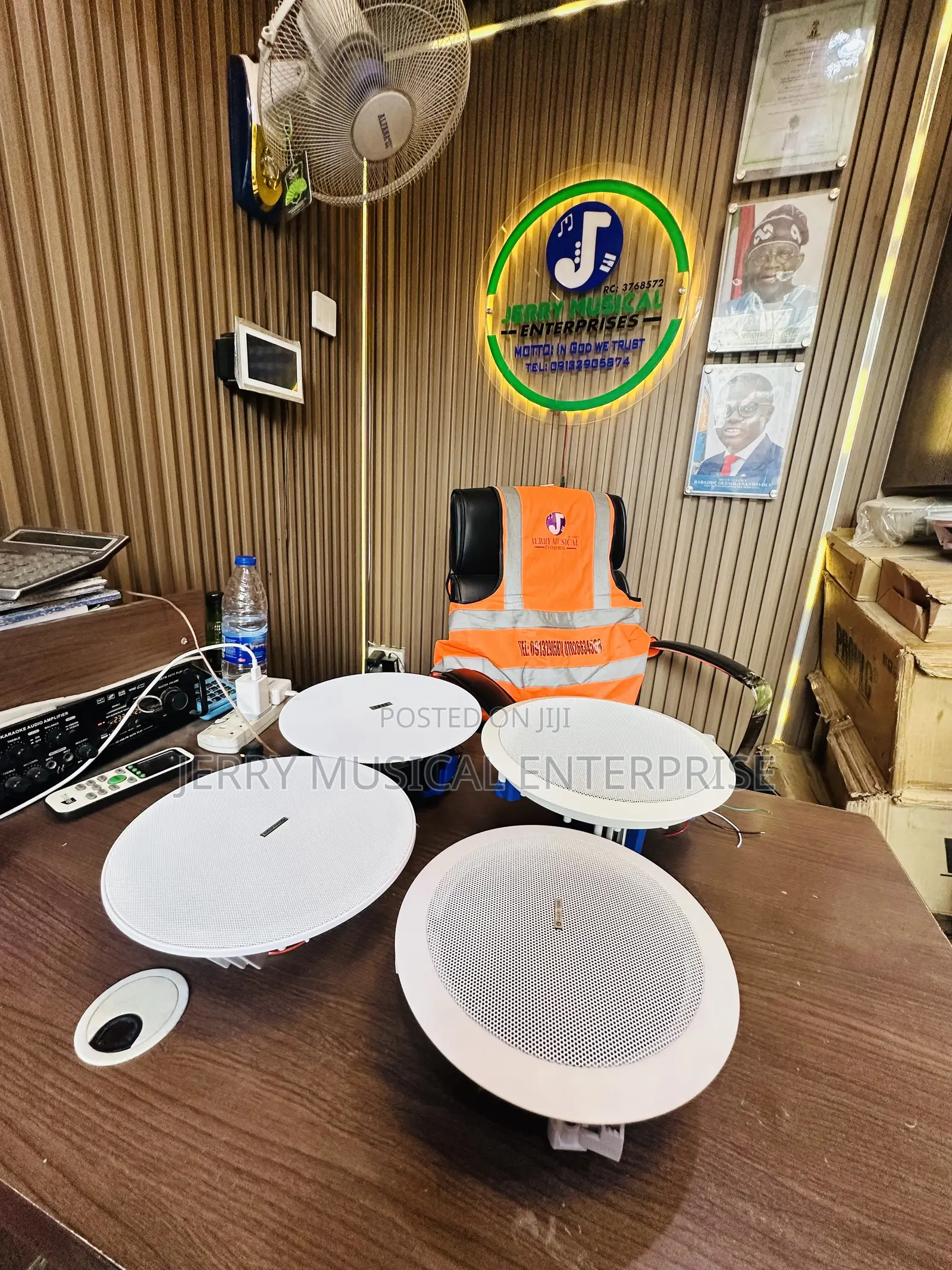 30w/50/40w High Quality Framless/ Frame Ceiling Speakers