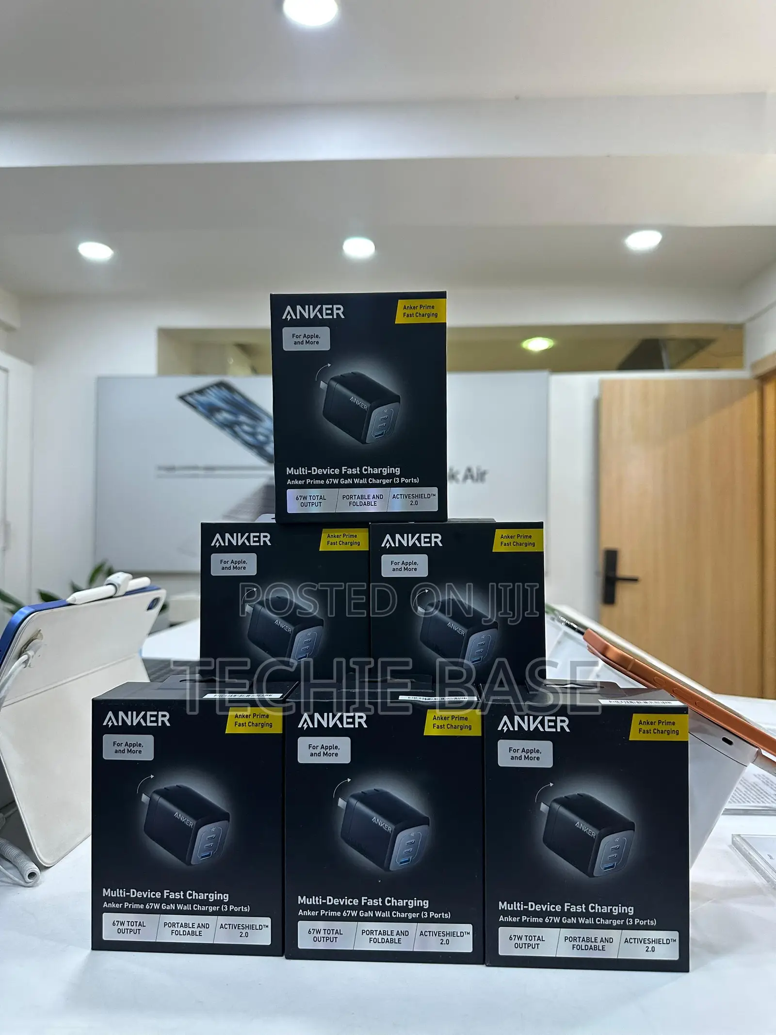 Anker Prime 67w Gan Wall Charger (3 Ports)