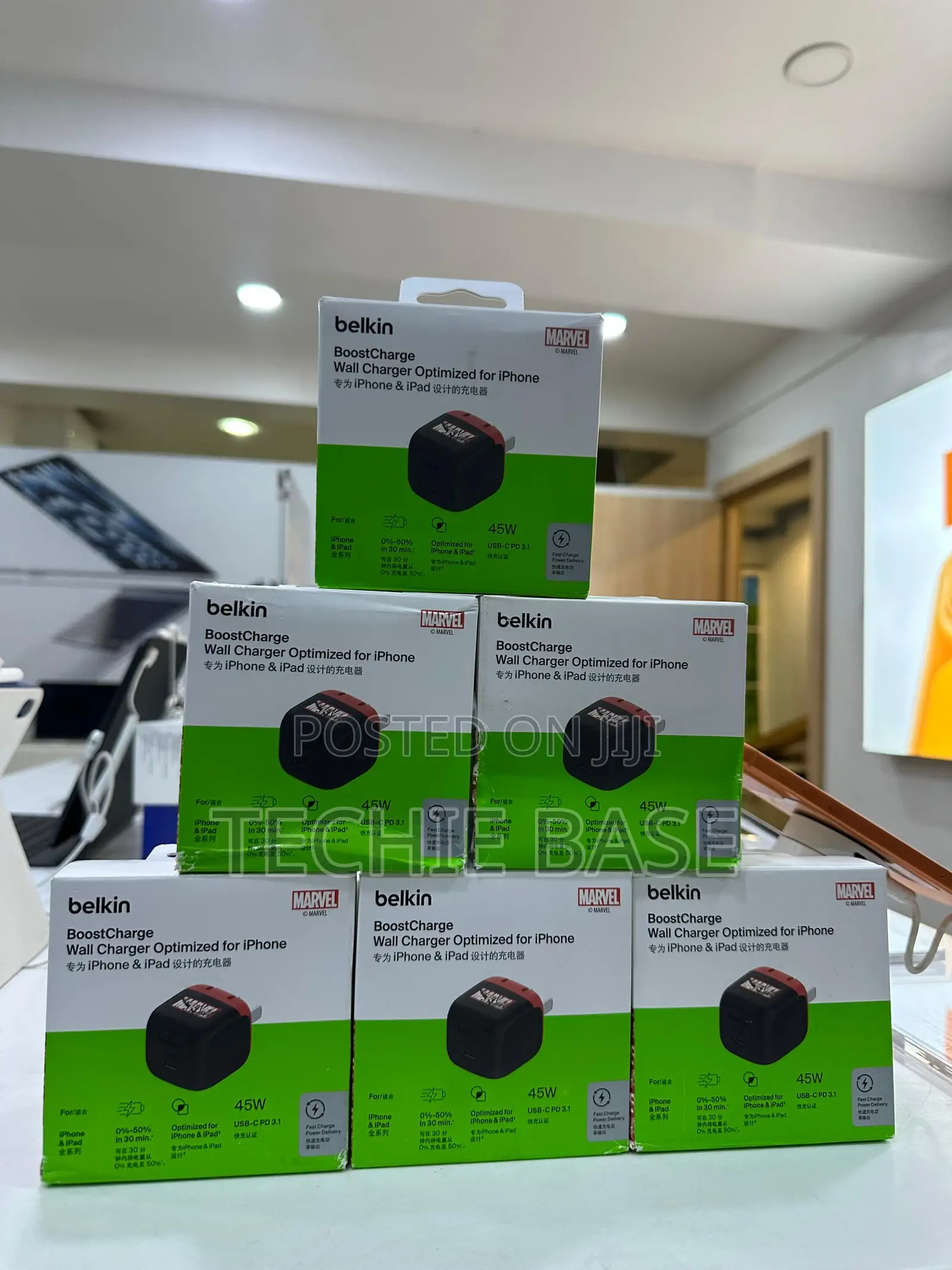 Belkin Boostcharge Compact Usb-C Charger 45w