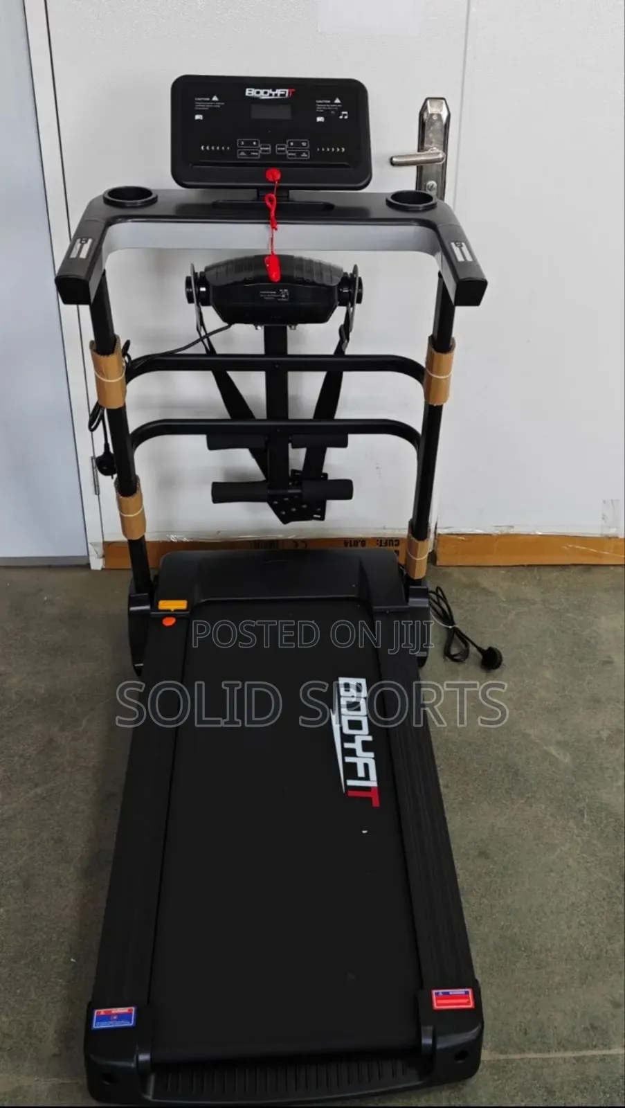 Booyfit 2.5 Hp Treadmill Maximum User Weight 130 Kg