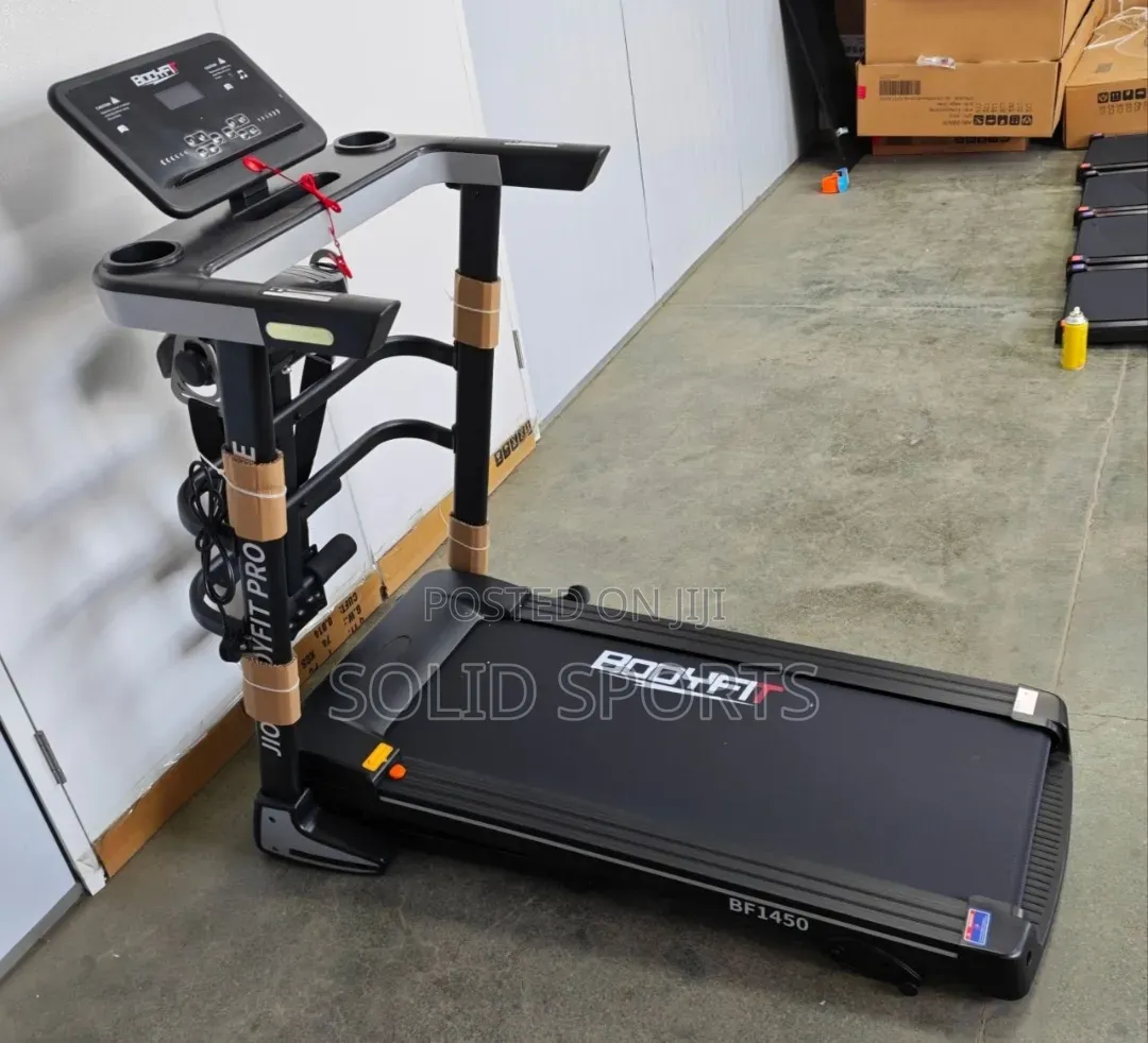 Booyfit 2.5 Hp Treadmill Maximum User Weight 130 Kg